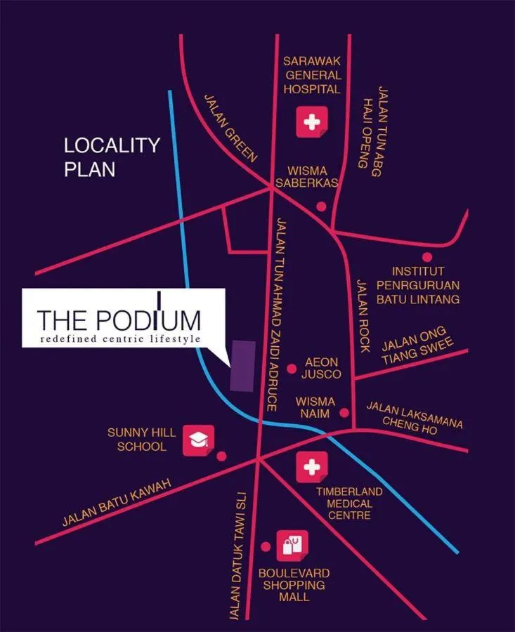 APARTMENTS @ PODIUM, KUCHING