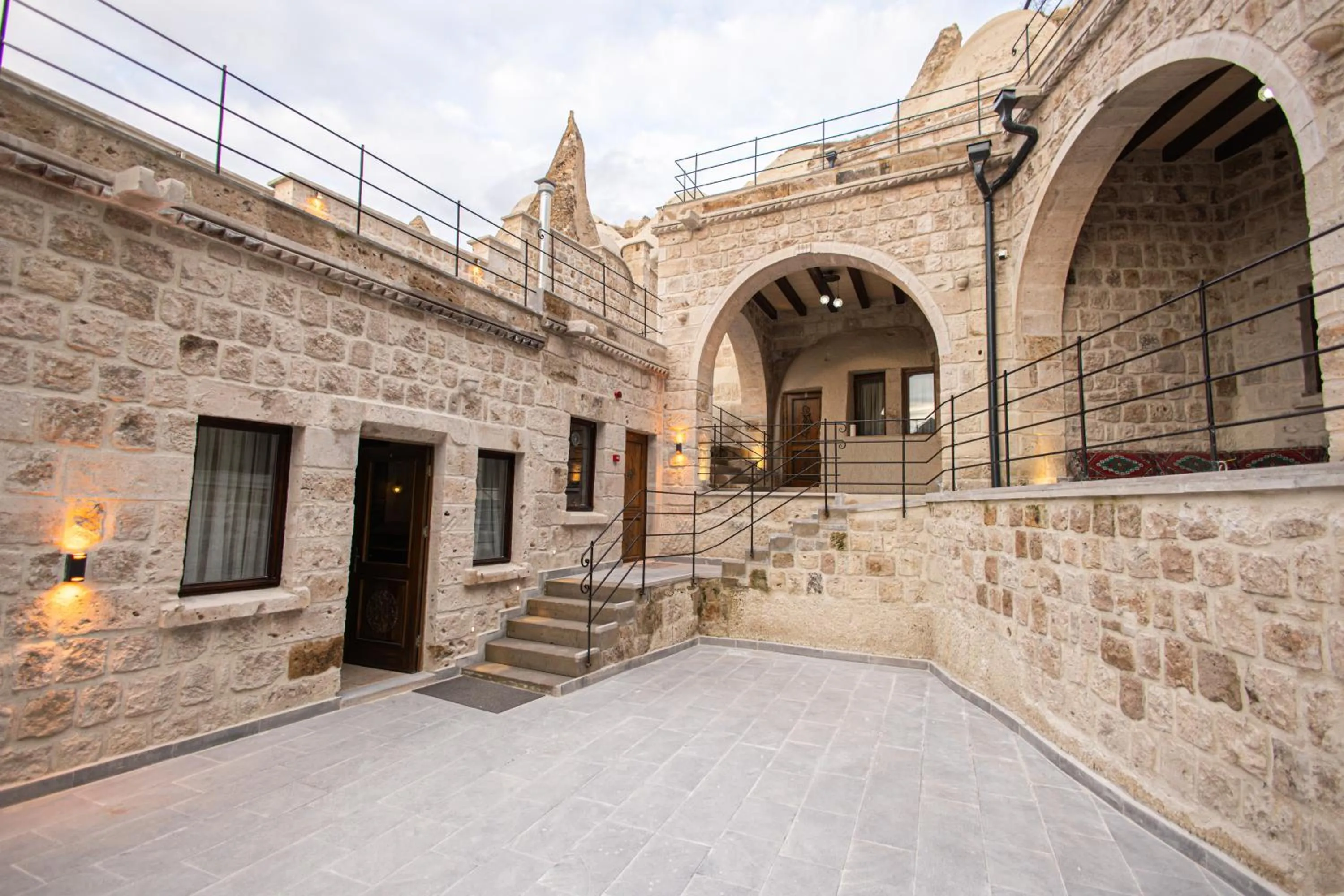 Day in Majestic Cave House