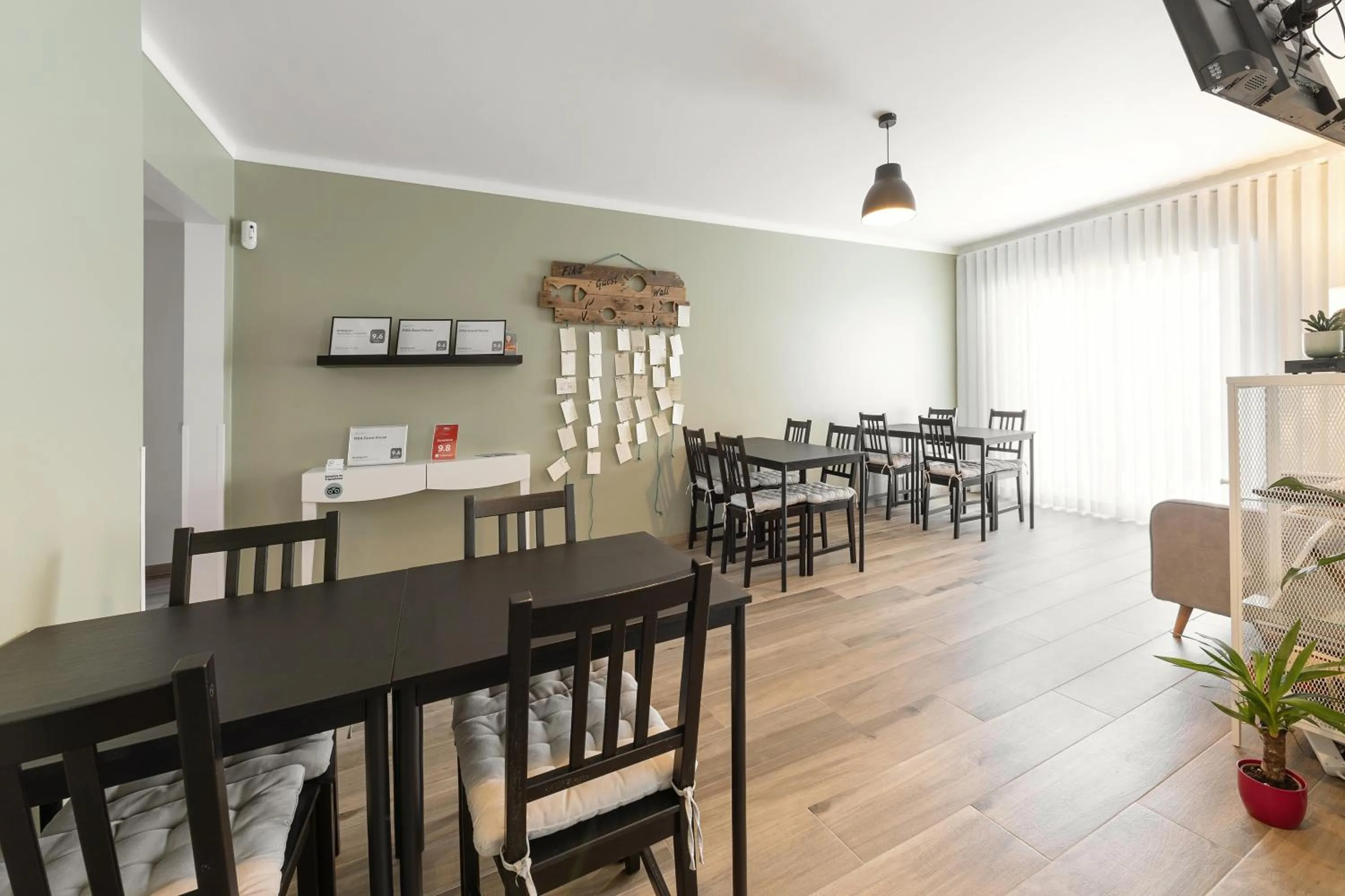 Dining area in Fika Guest House