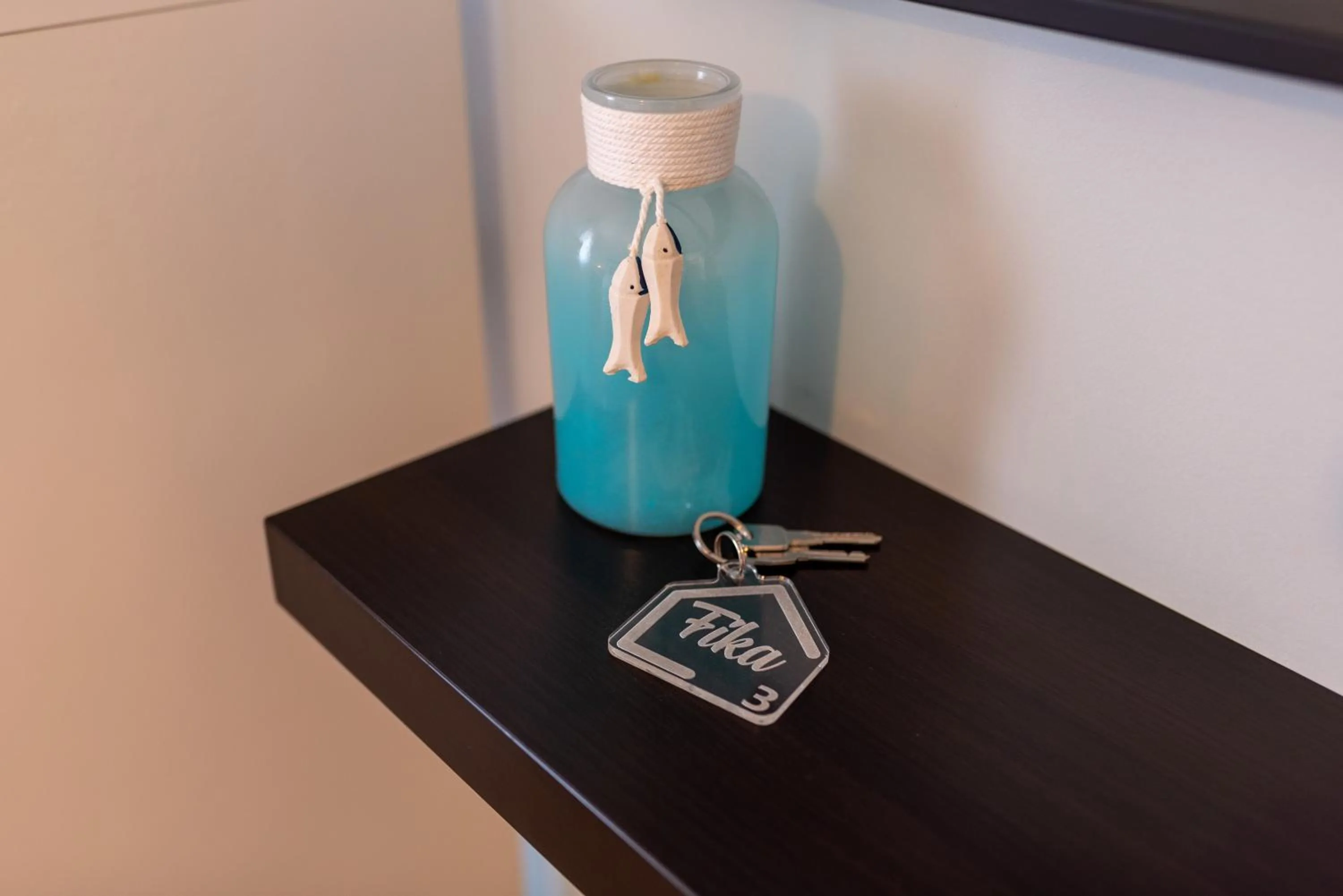 Decorative detail in Fika Guest House