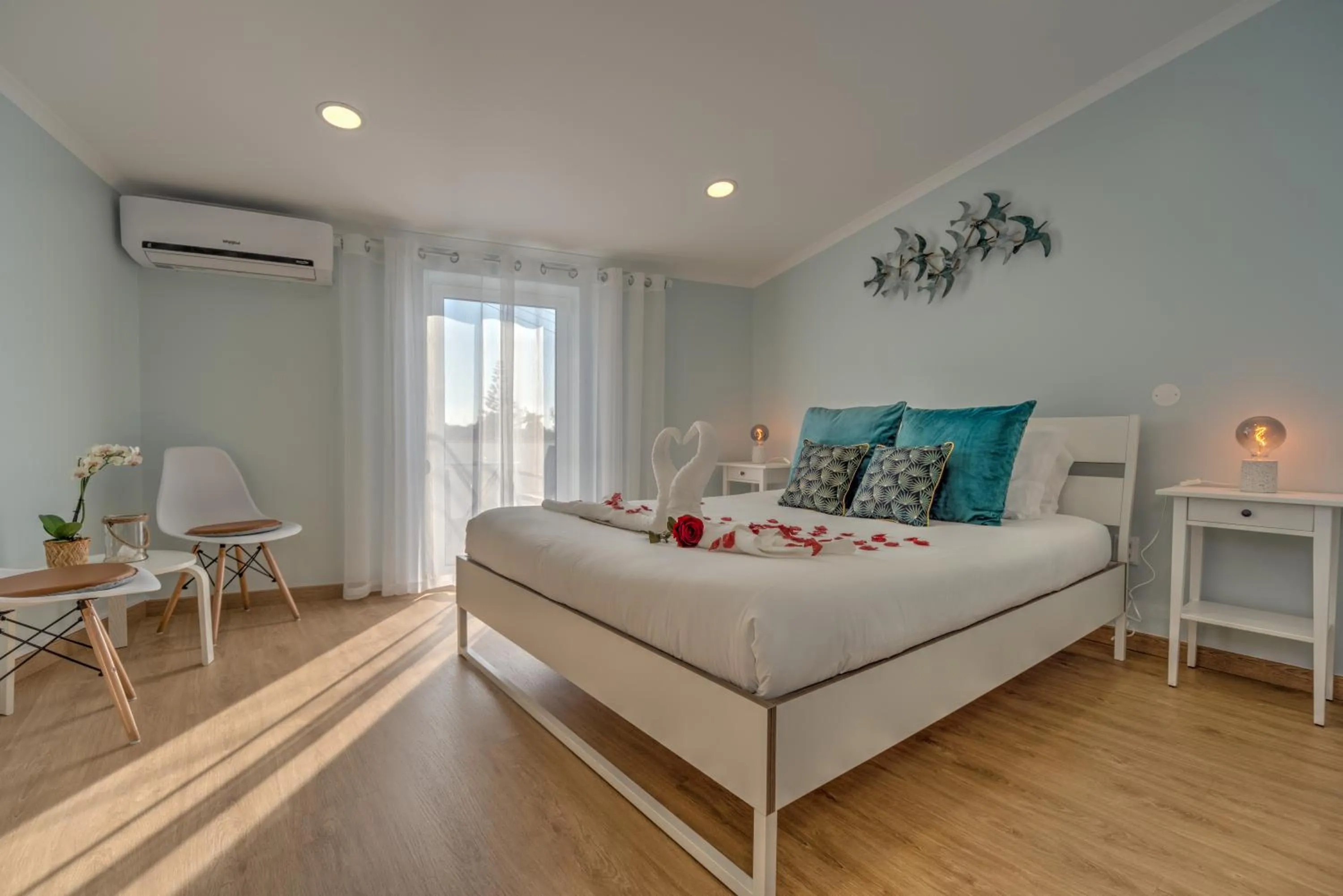 Bed in Fika Guest House