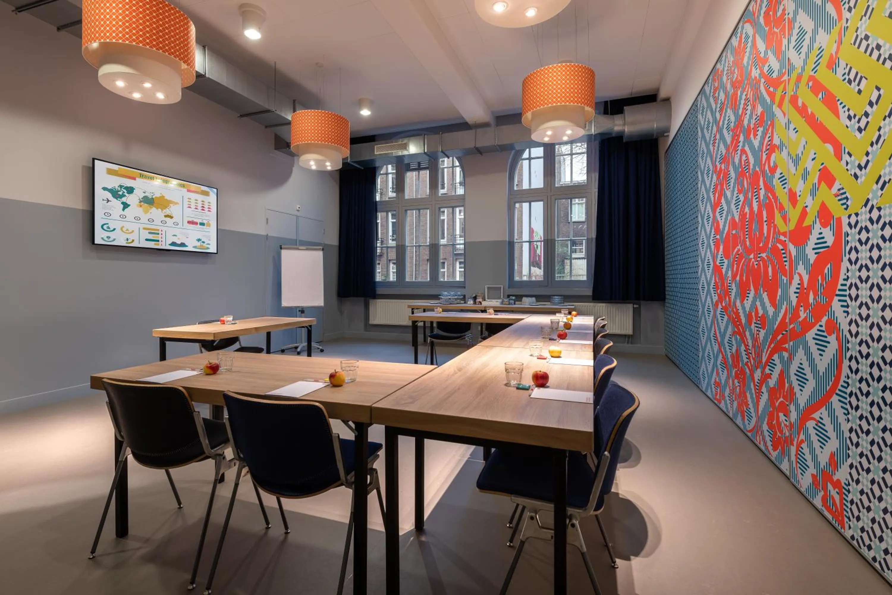Meeting/conference room in Stayokay Hostel Amsterdam Oost