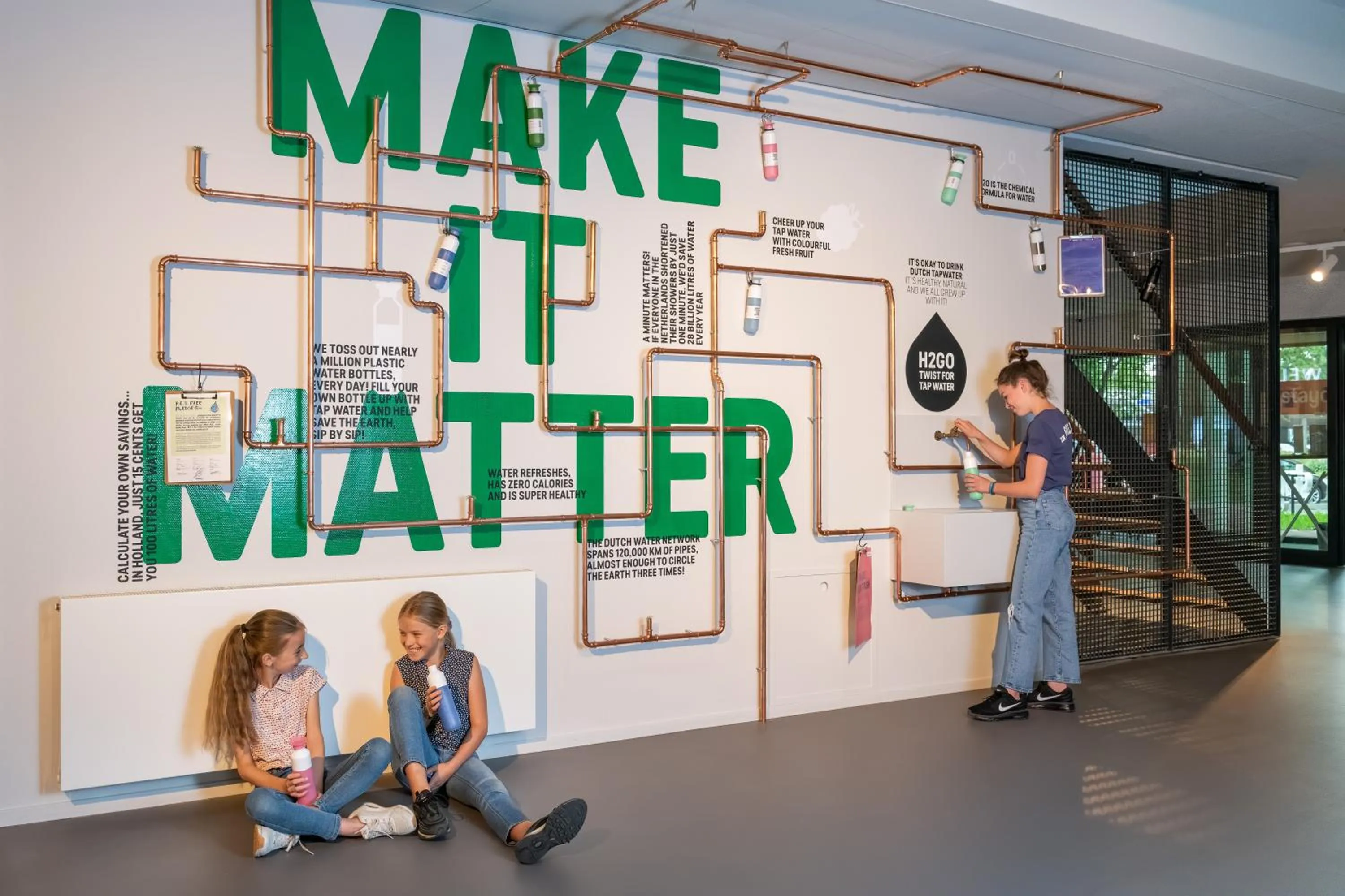 Decorative detail in Stayokay Hostel Maastricht