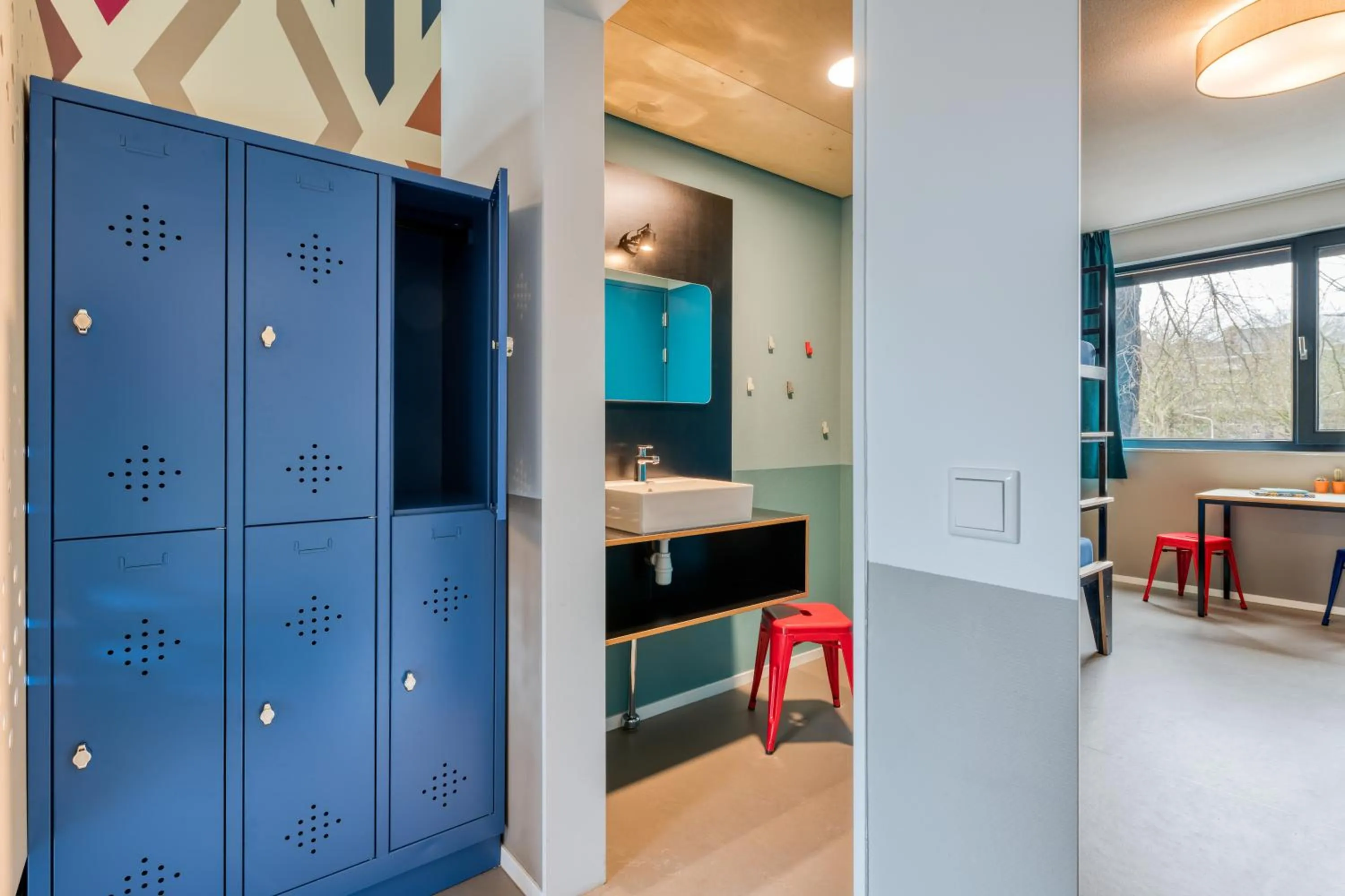 bunk bed in Stayokay Hostel Maastricht