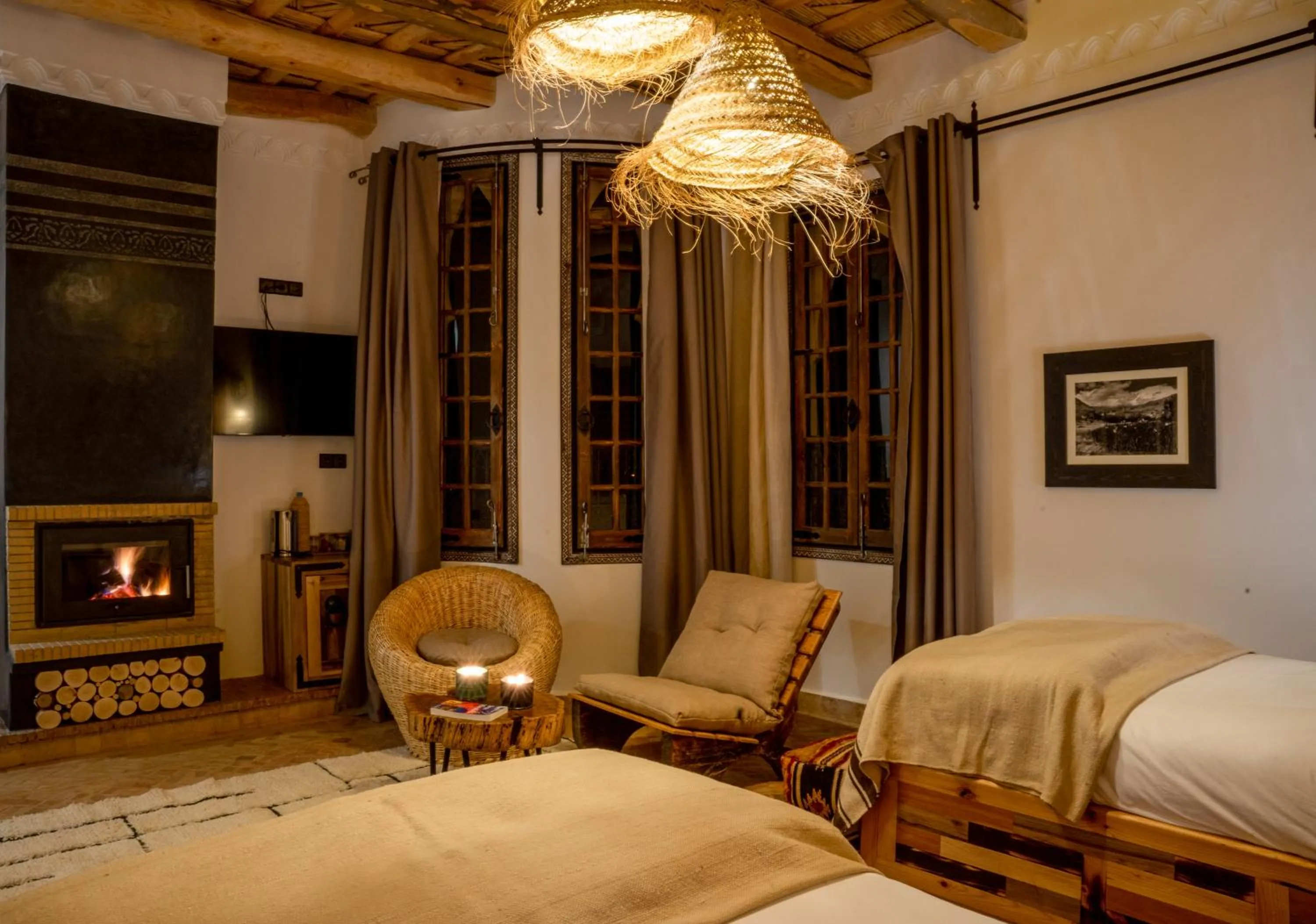 Night, Bed in Eden Boutique Hotel