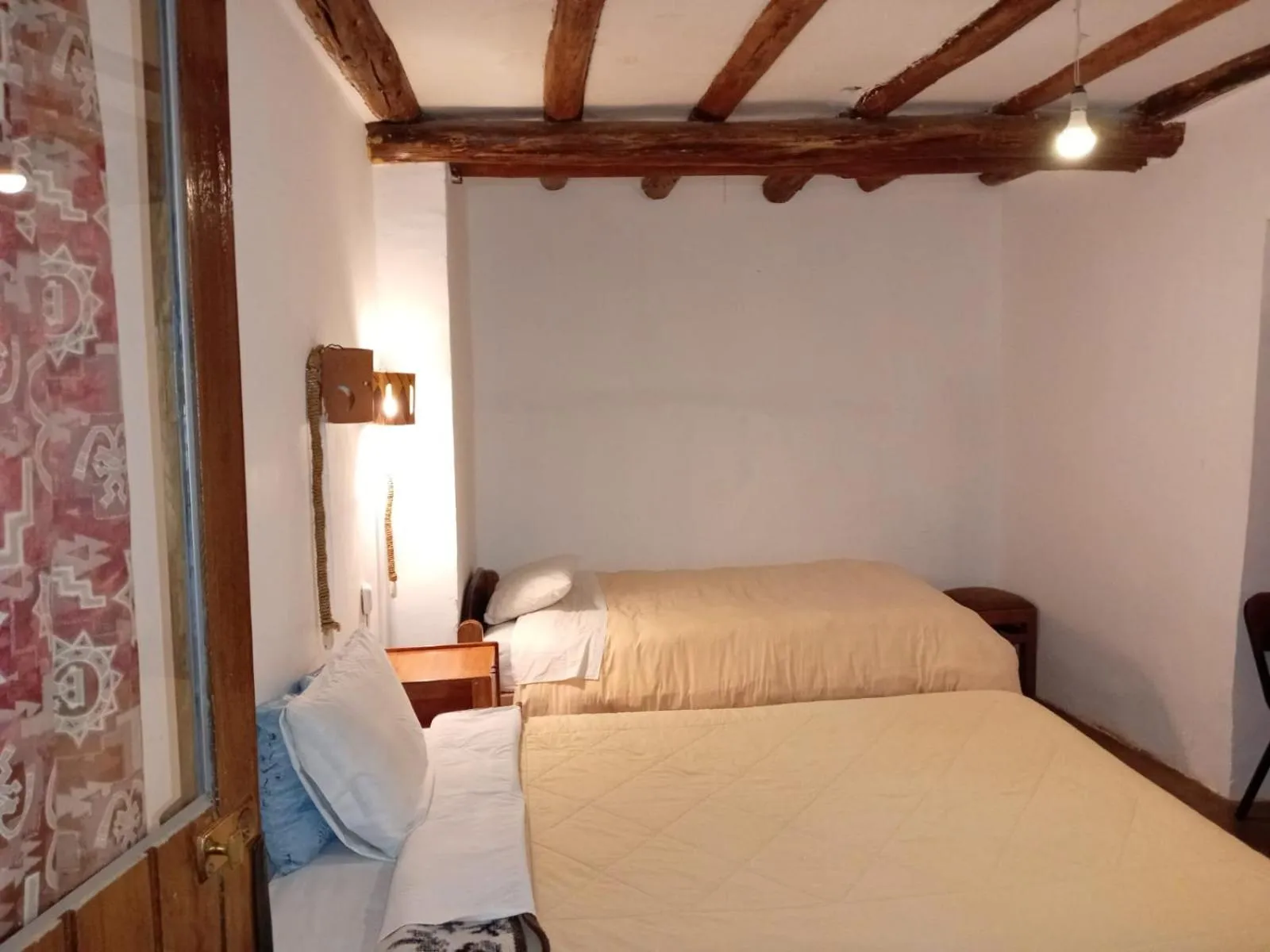 Bed in Casa Cusco guest house