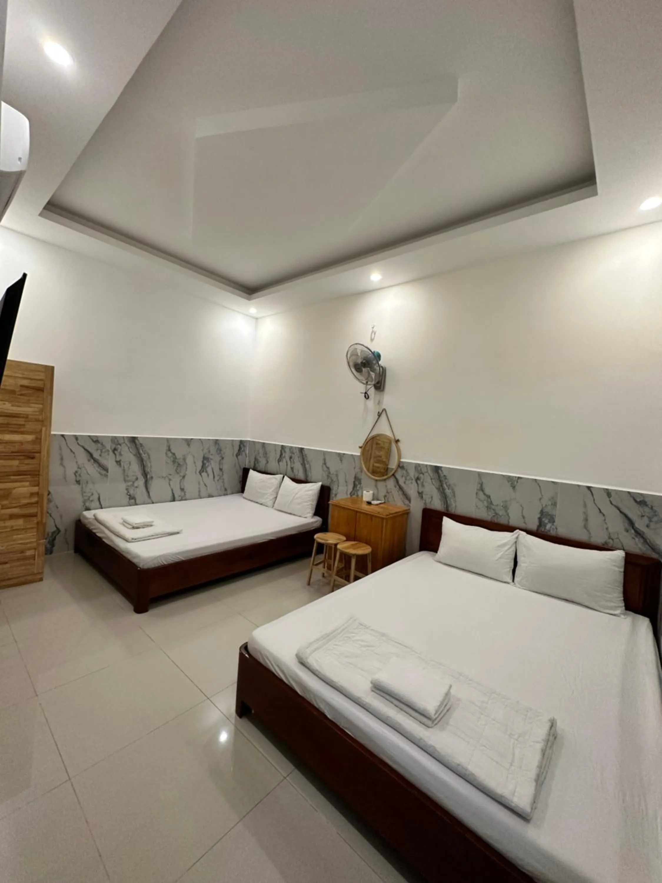 Bed in Anh Thư Motel