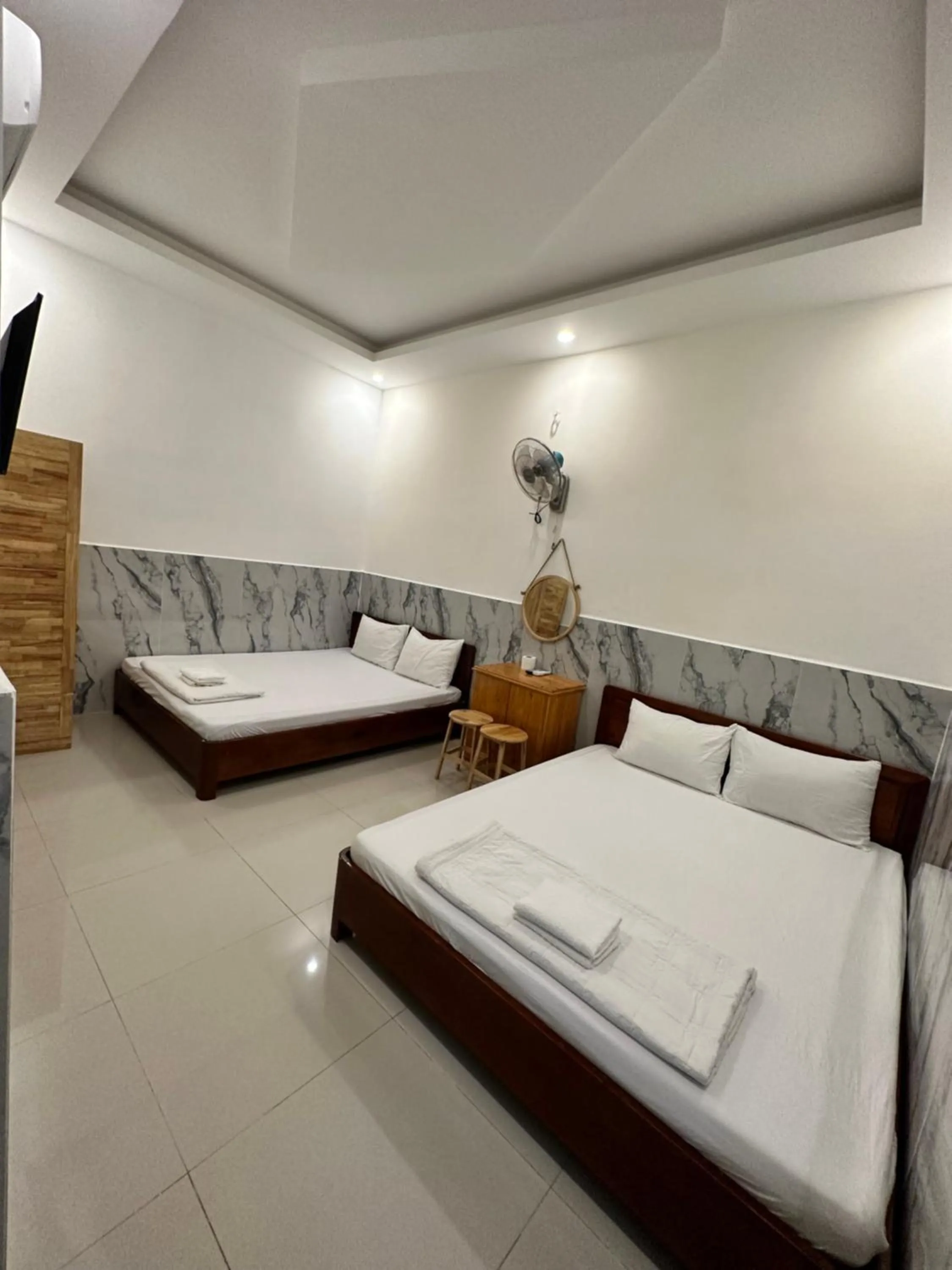 Bed in Anh Thư Motel