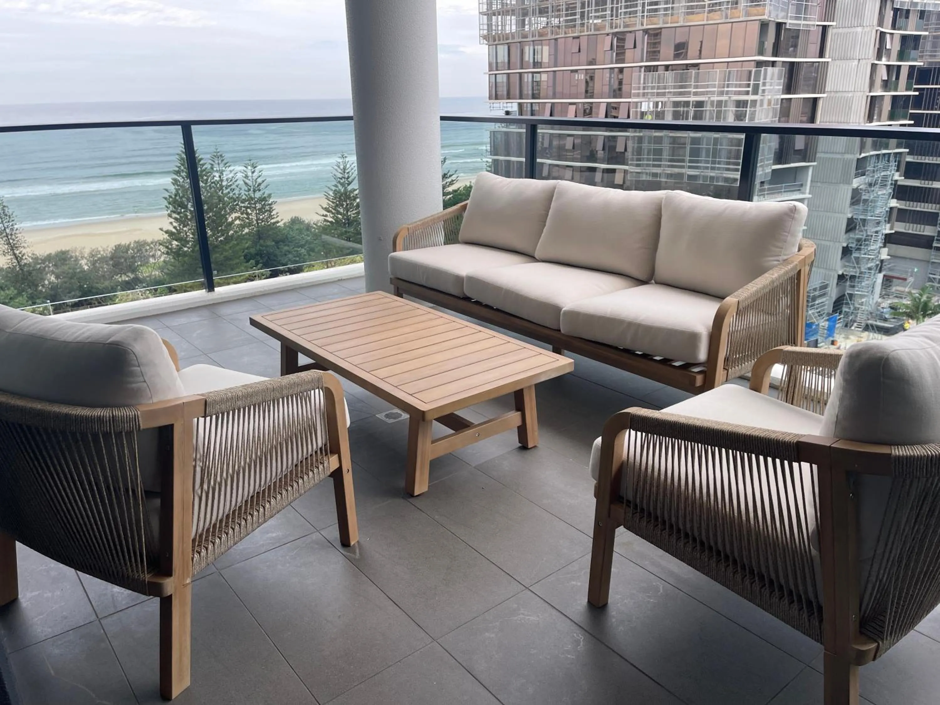 Balcony/Terrace in Boardwalk Burleigh Beach Best Location