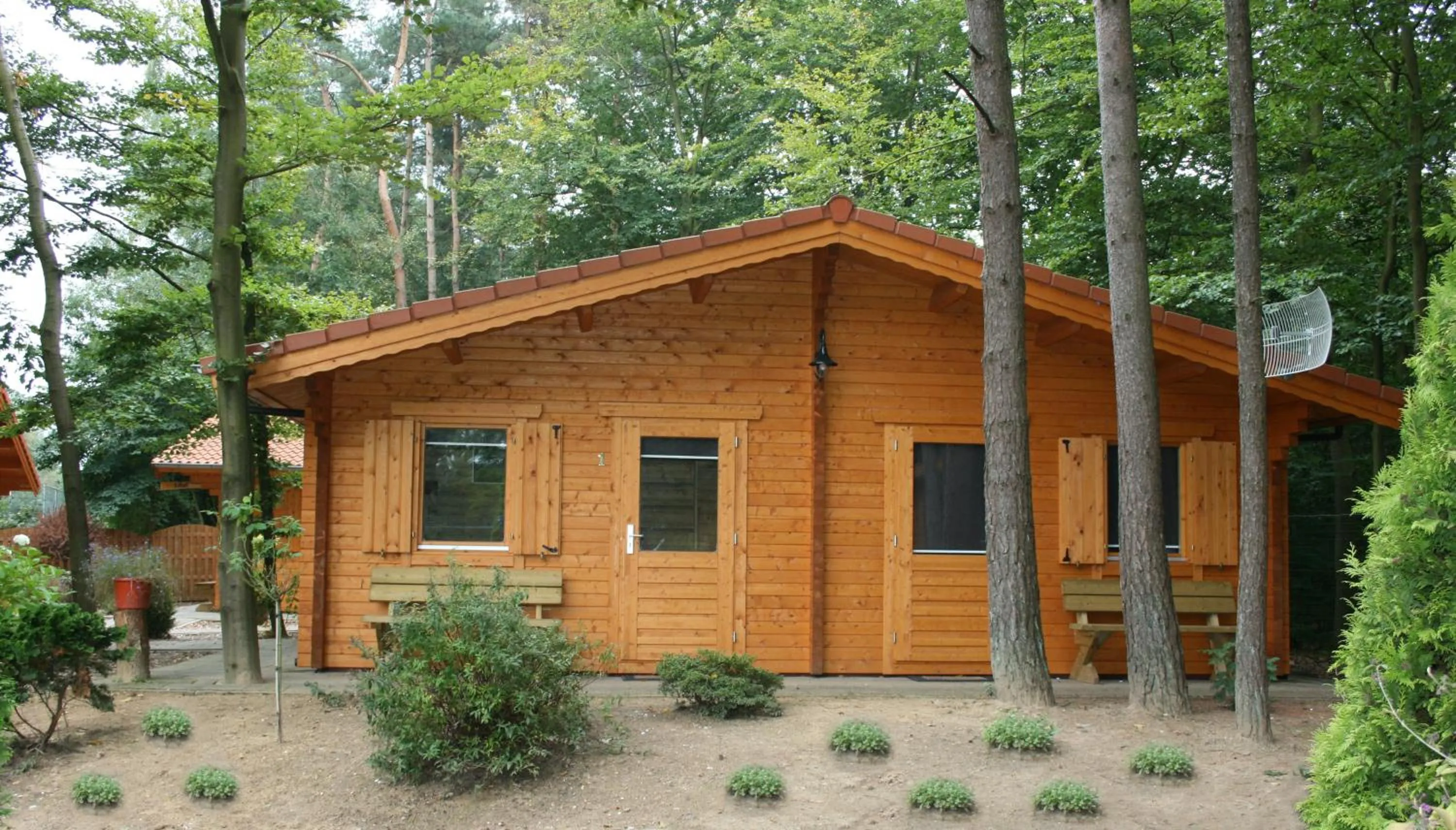 Property building in Lodges Veluwse Poort