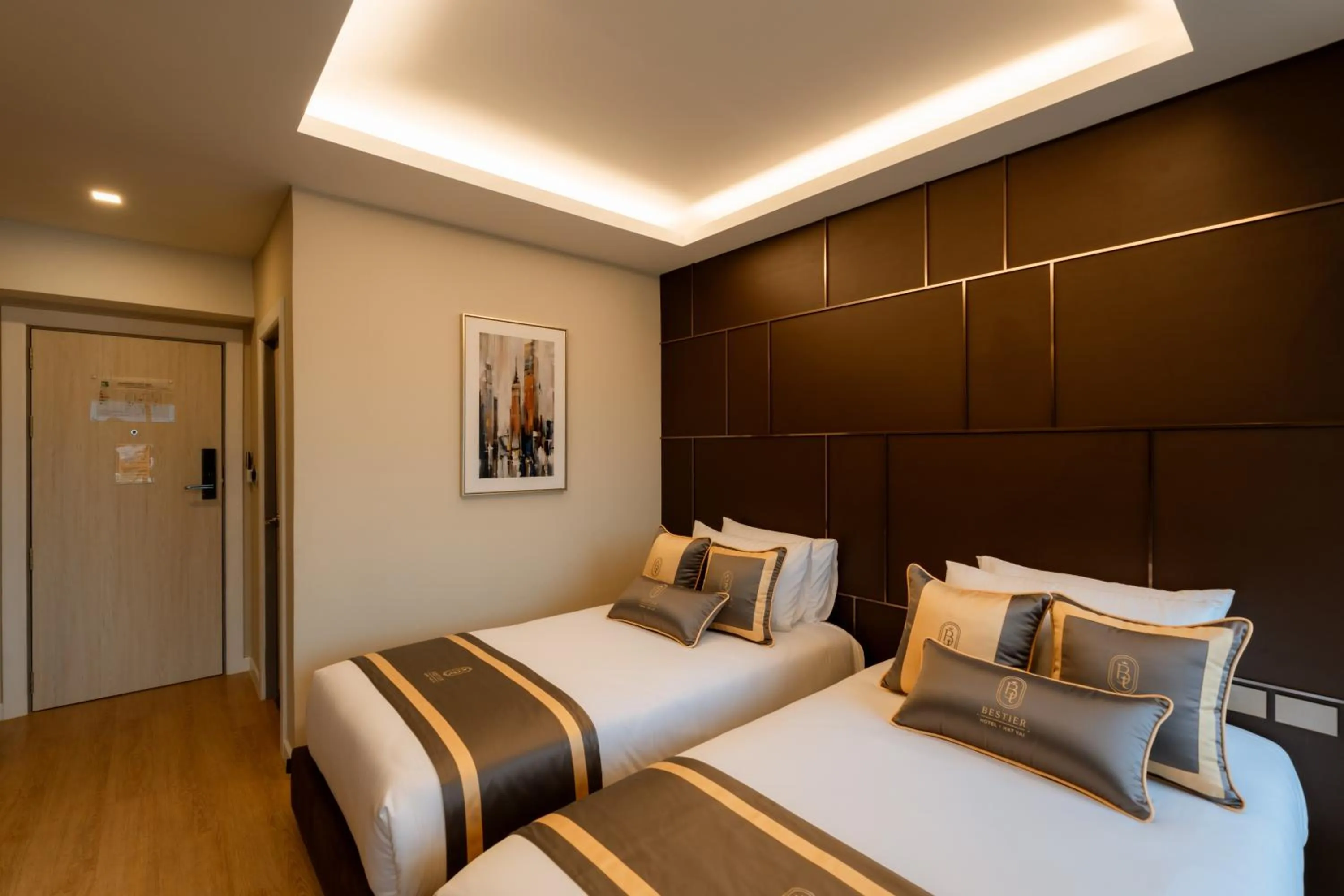 Bed in Bestier Hotel Hatyai