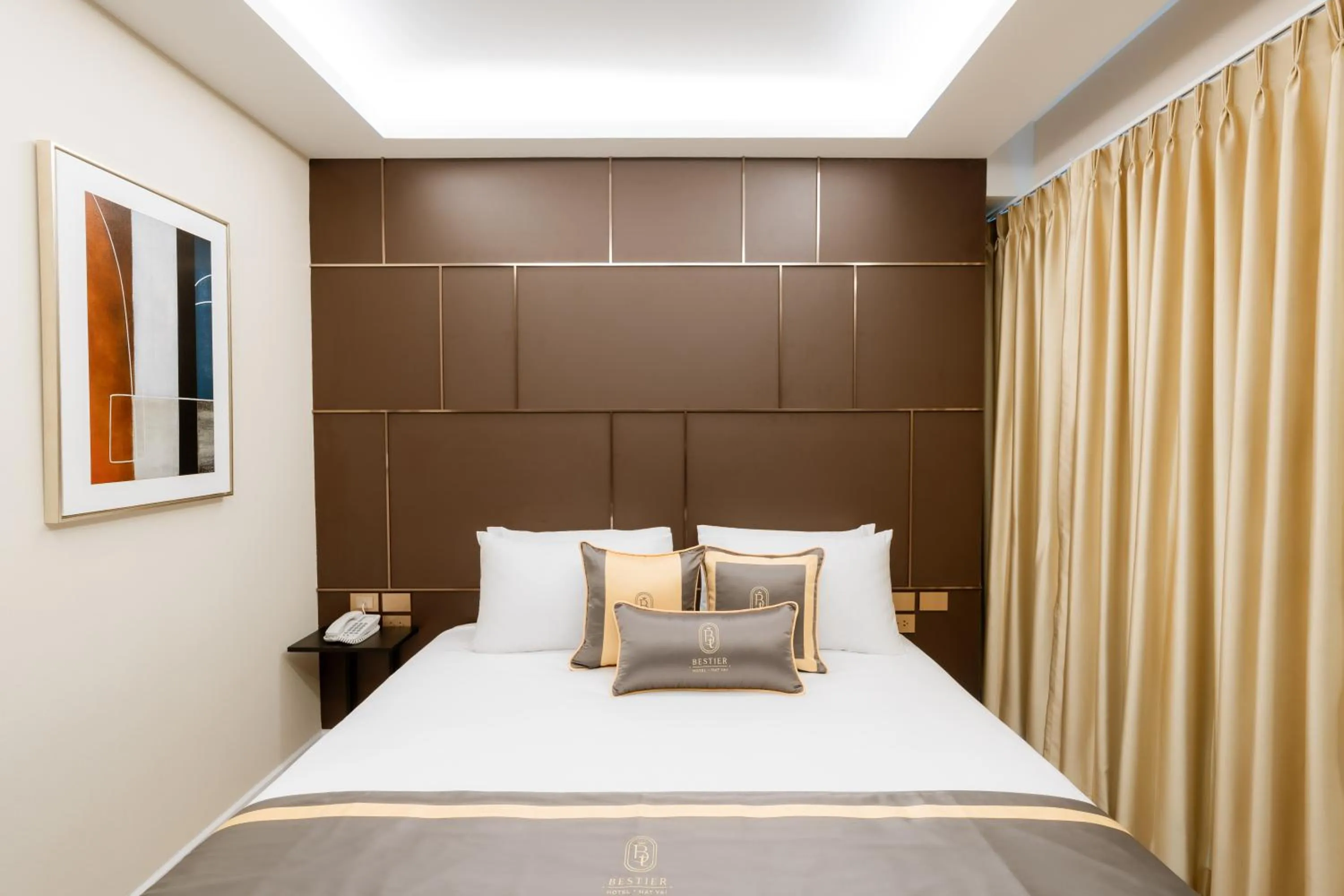 Bed in Bestier Hotel Hatyai