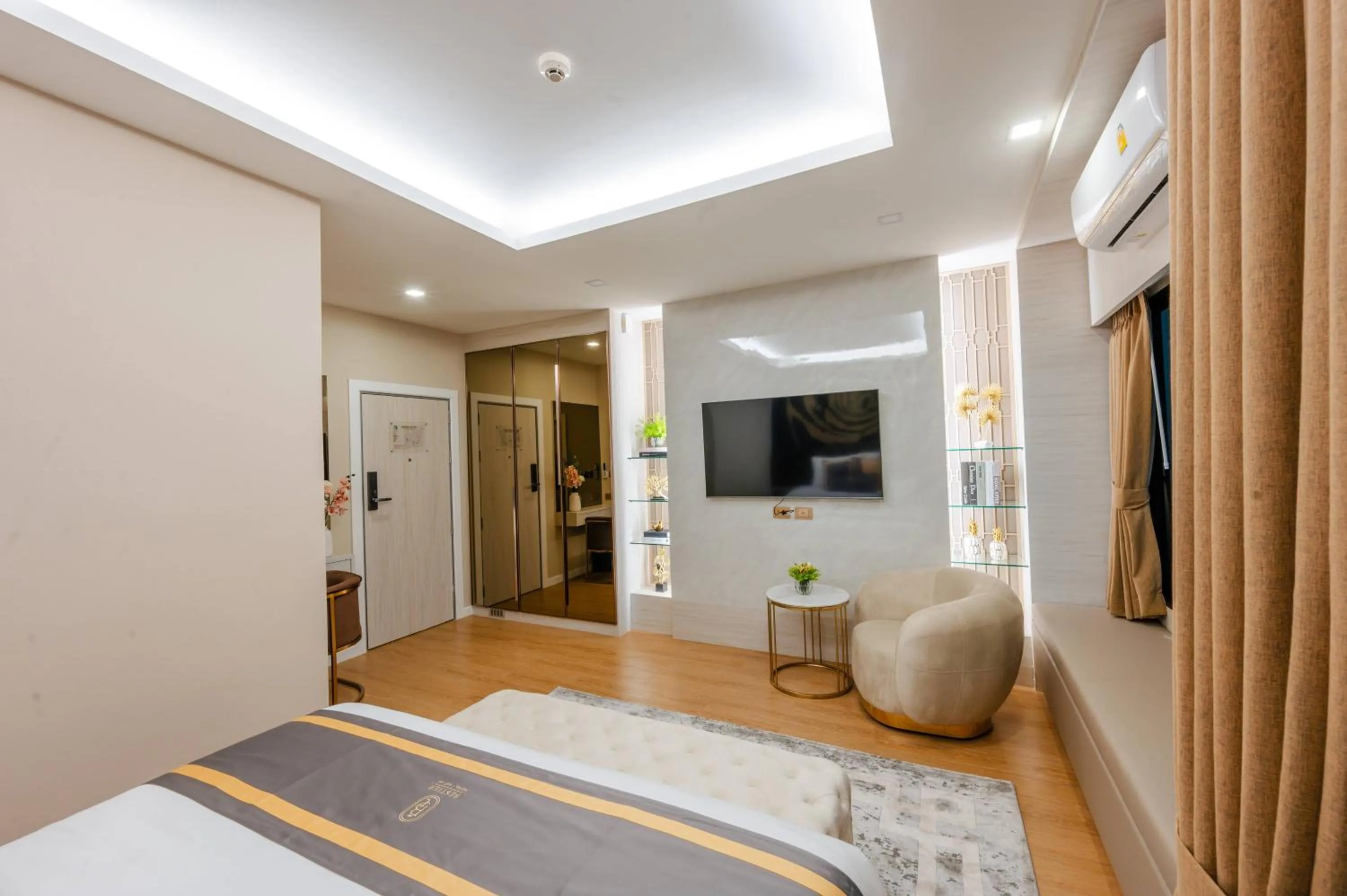 Bed in Bestier Hotel Hatyai