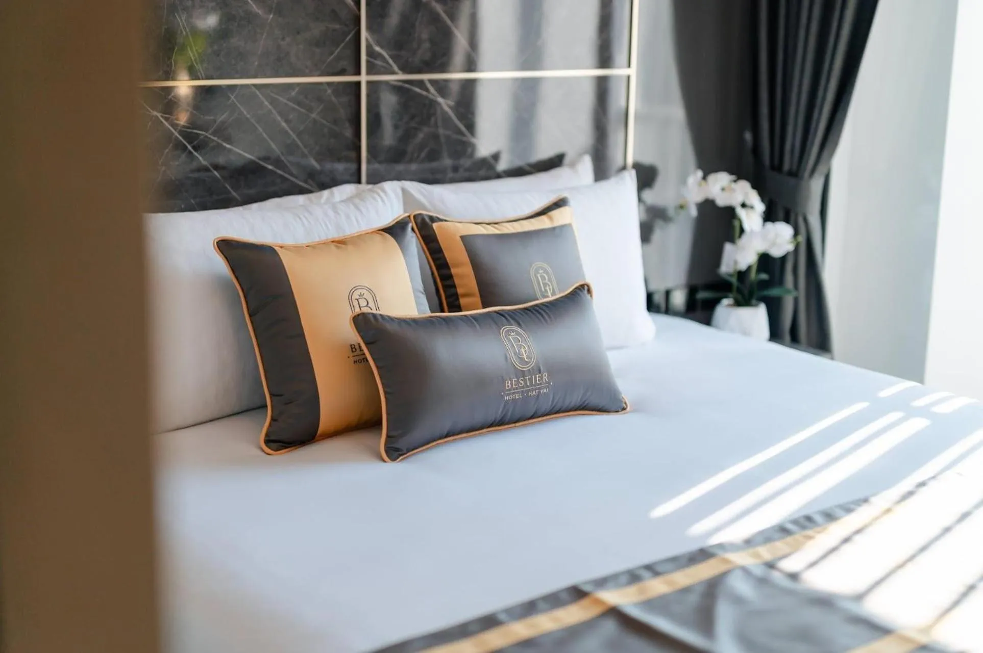 Bed in Bestier Hotel Hatyai