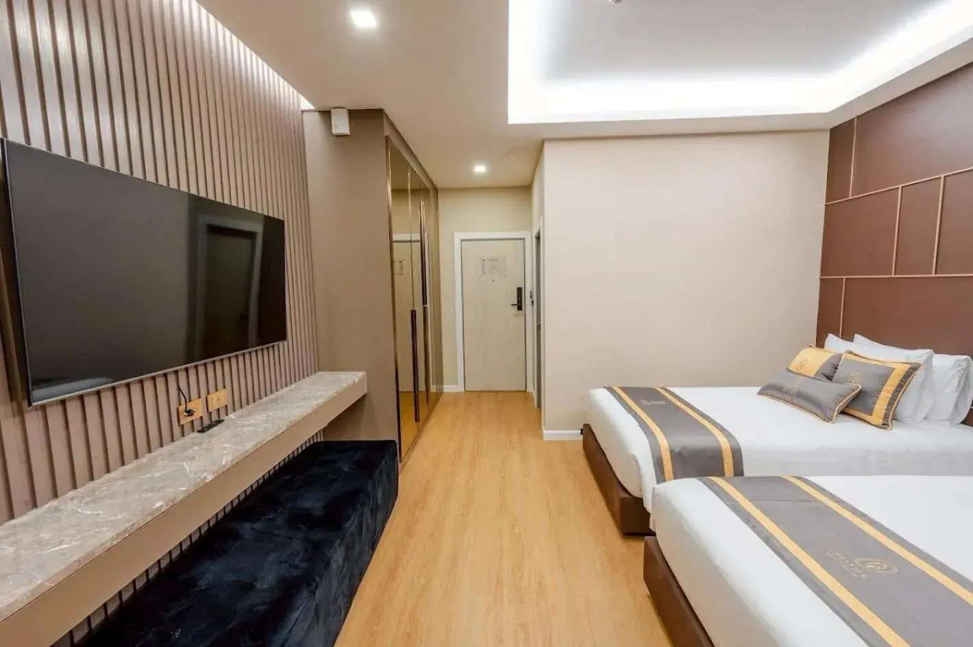 Superior Twin Room in Bestier Hotel Hatyai Superior Twin Room in Bestier Hotel Hatyai