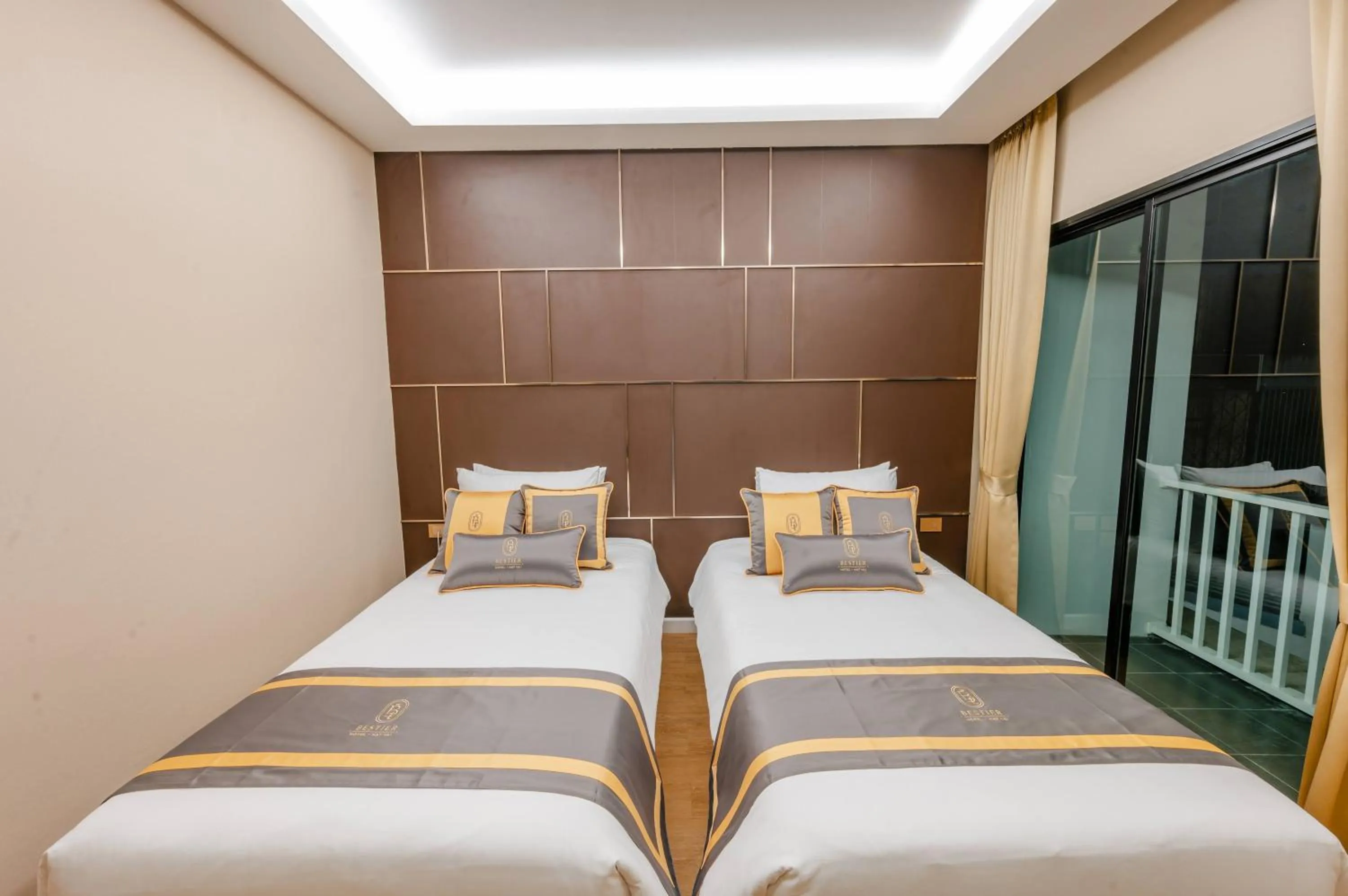 Bed in Bestier Hotel Hatyai