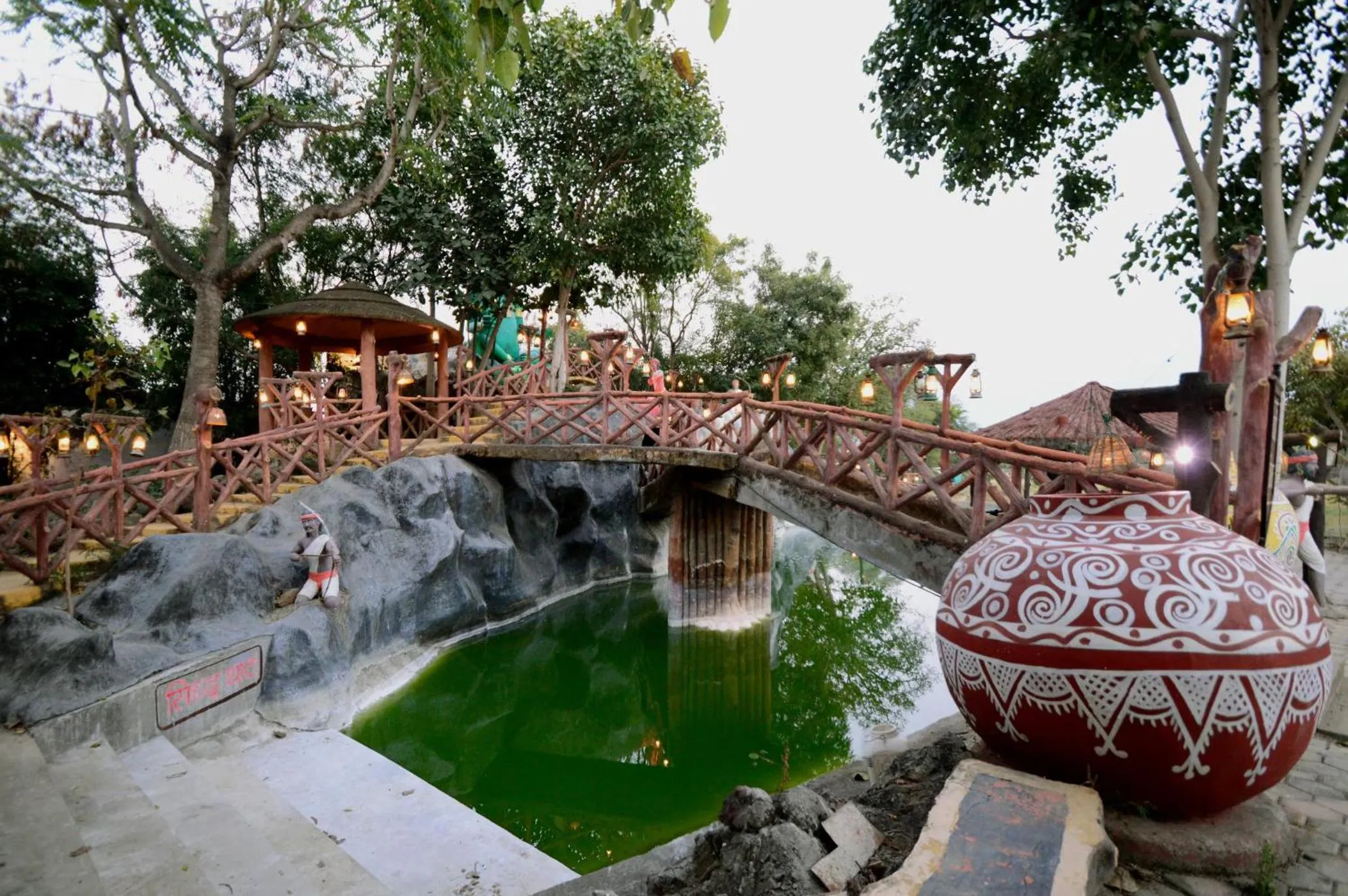 Activities in Chokhi Dhani Aangan