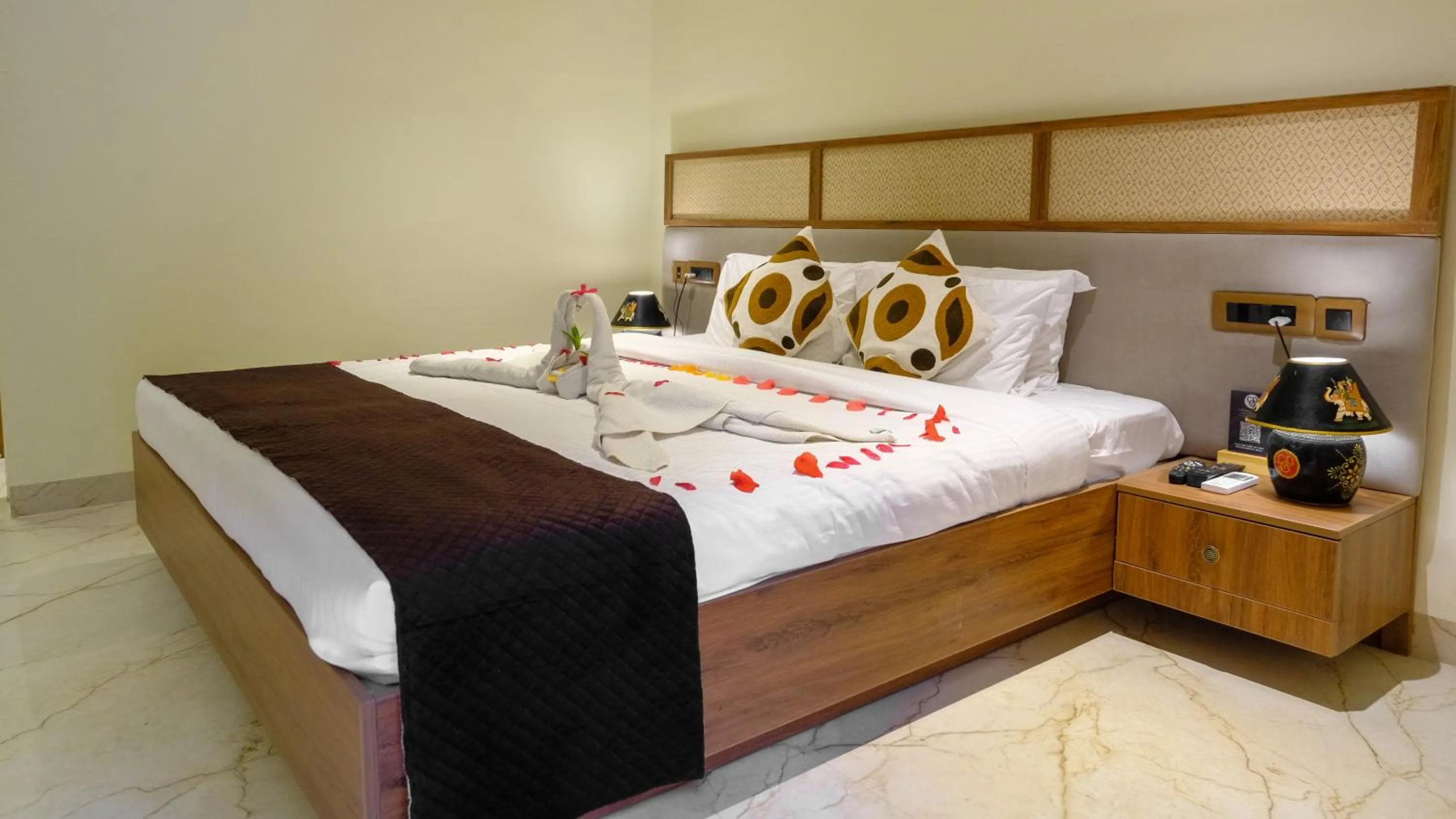 Bed in Chokhi Dhani Aangan