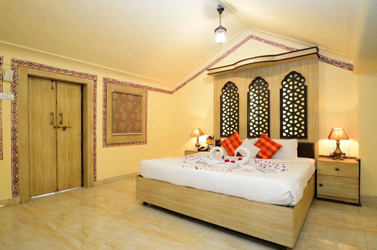 Bedroom, Bed in Chokhi Dhani Aangan