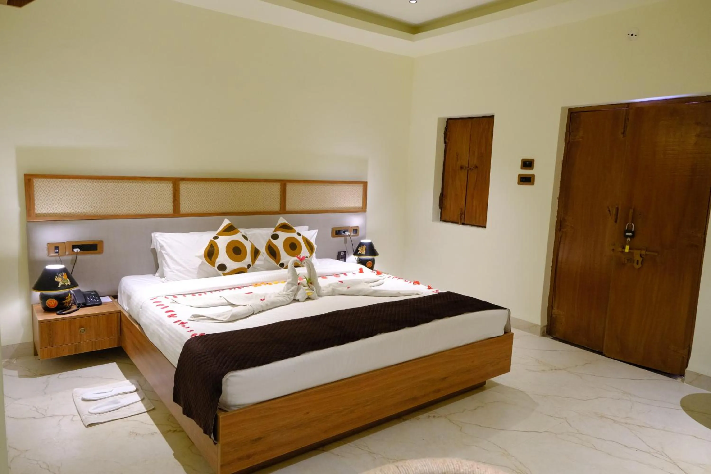 Bed in Chokhi Dhani Aangan