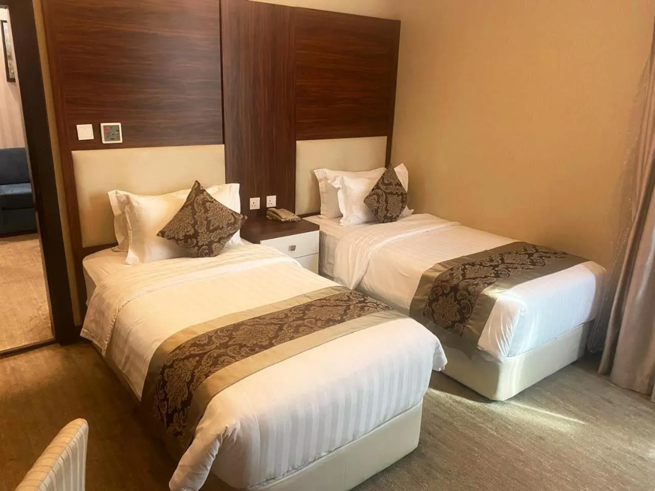 Bed in Verta Quraish Hotel Jeddah