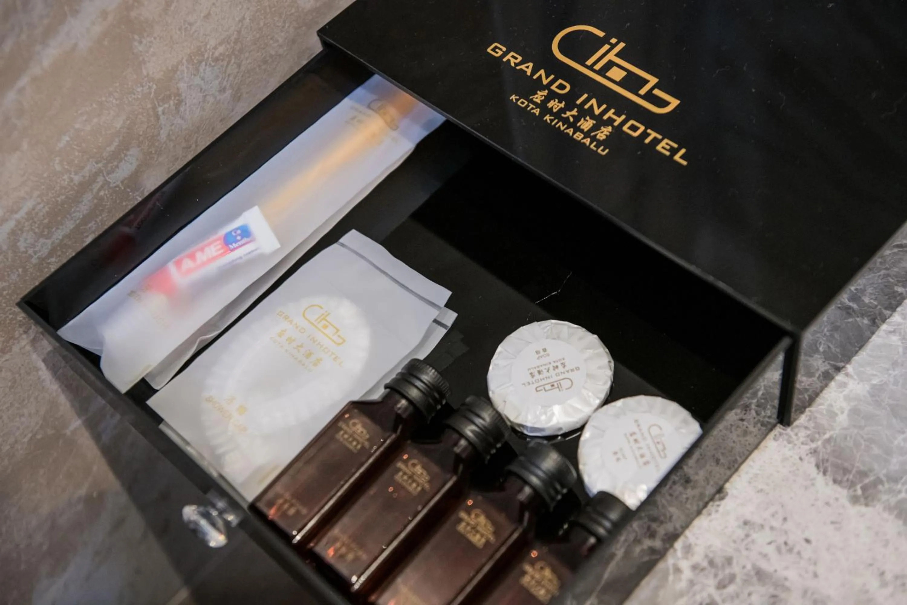 Bathroom in Grand InHotel Kota Kinabalu