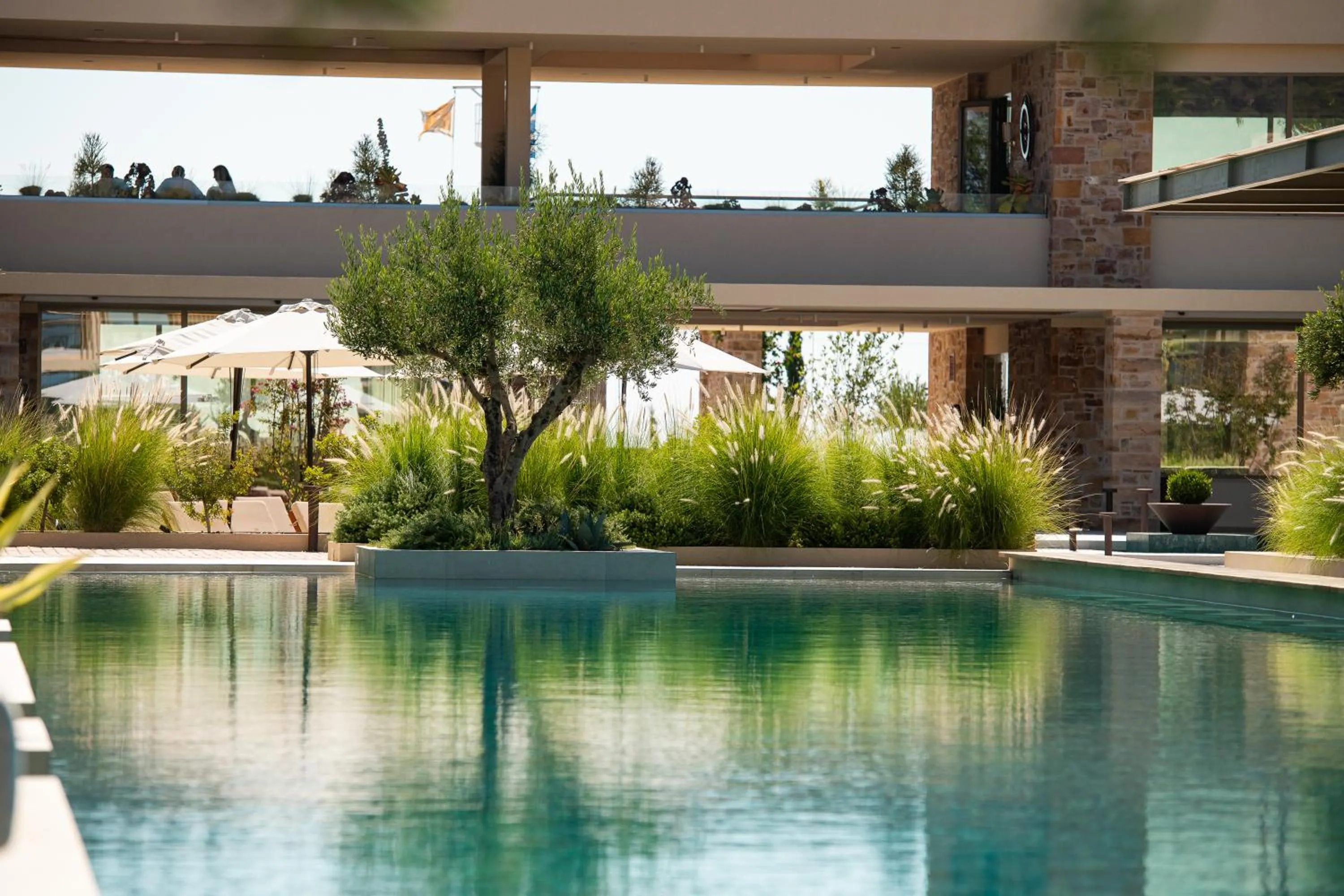 Swimming pool in Royal Pearl Island Chios Hotel and Spa