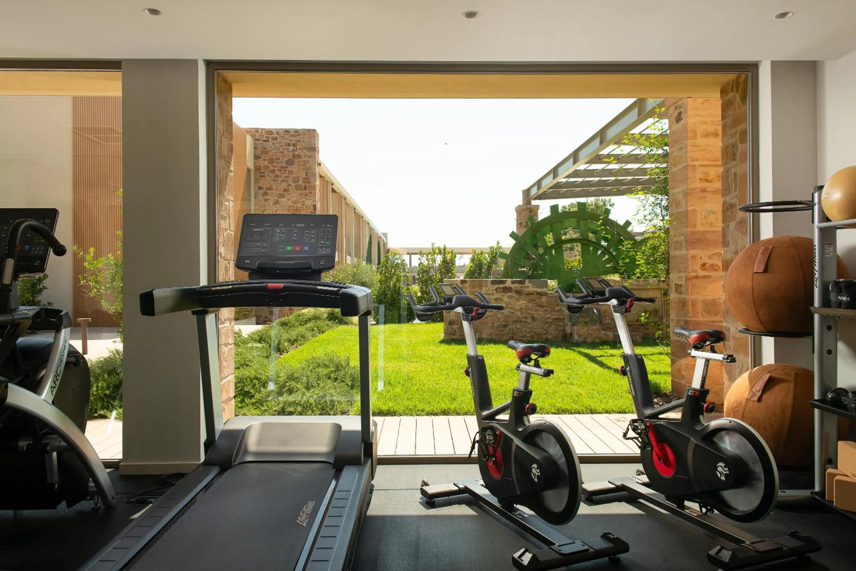 Fitness centre/facilities in Royal Pearl Island Chios Hotel and Spa