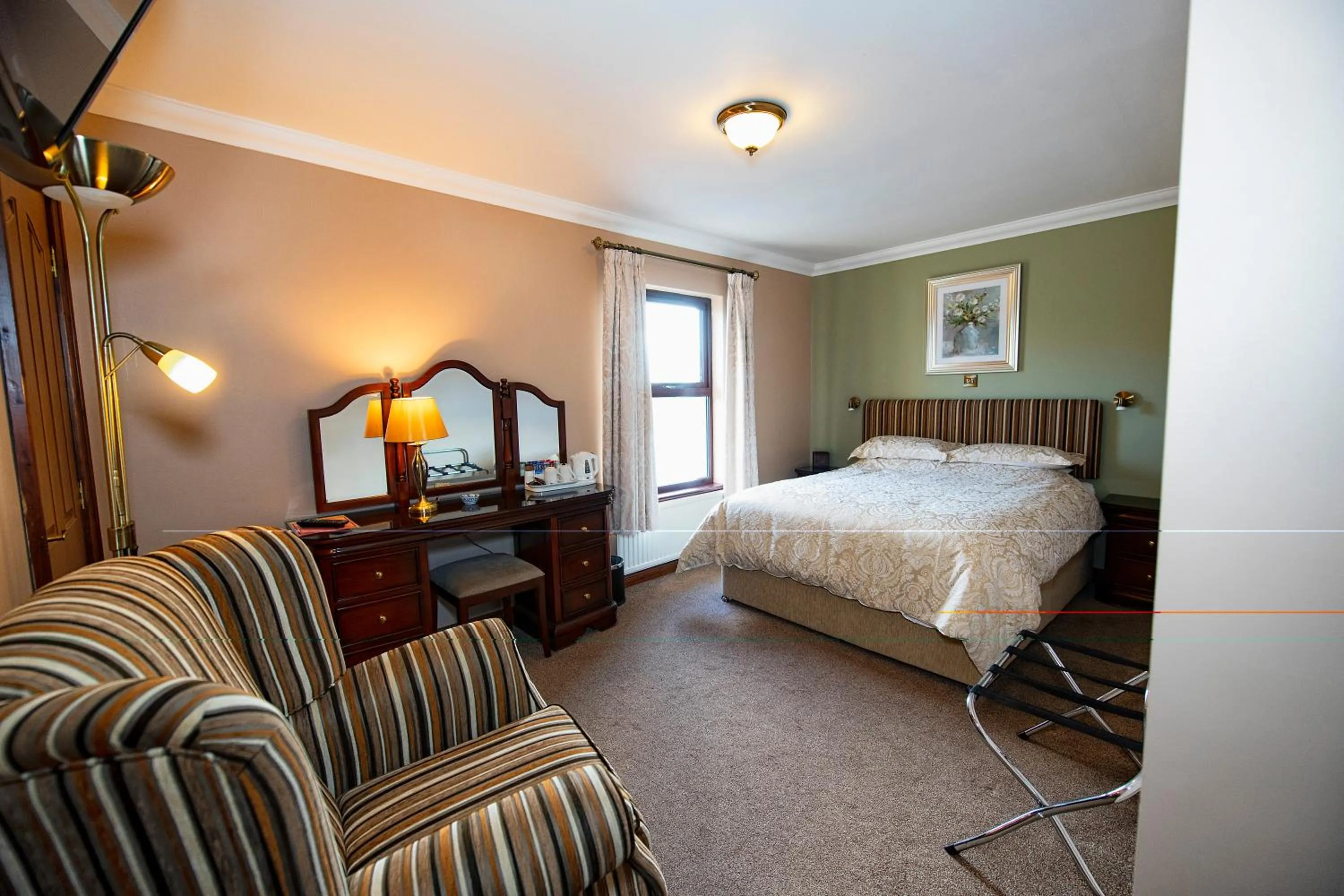 Bed in Corrigans Shore House