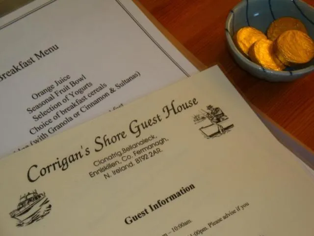 Certificate/Award in Corrigans Shore House