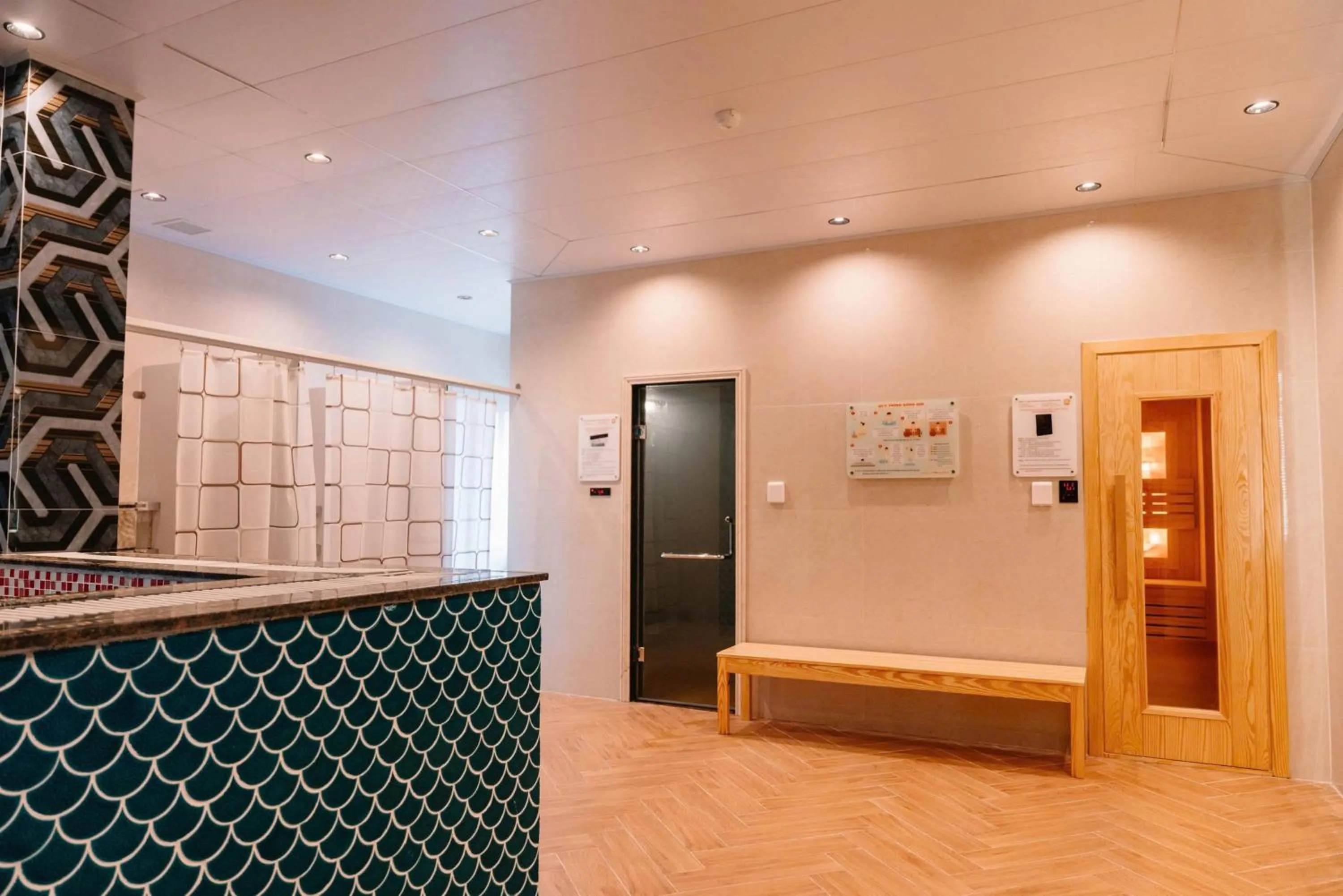 Sauna in Diamond Hotel