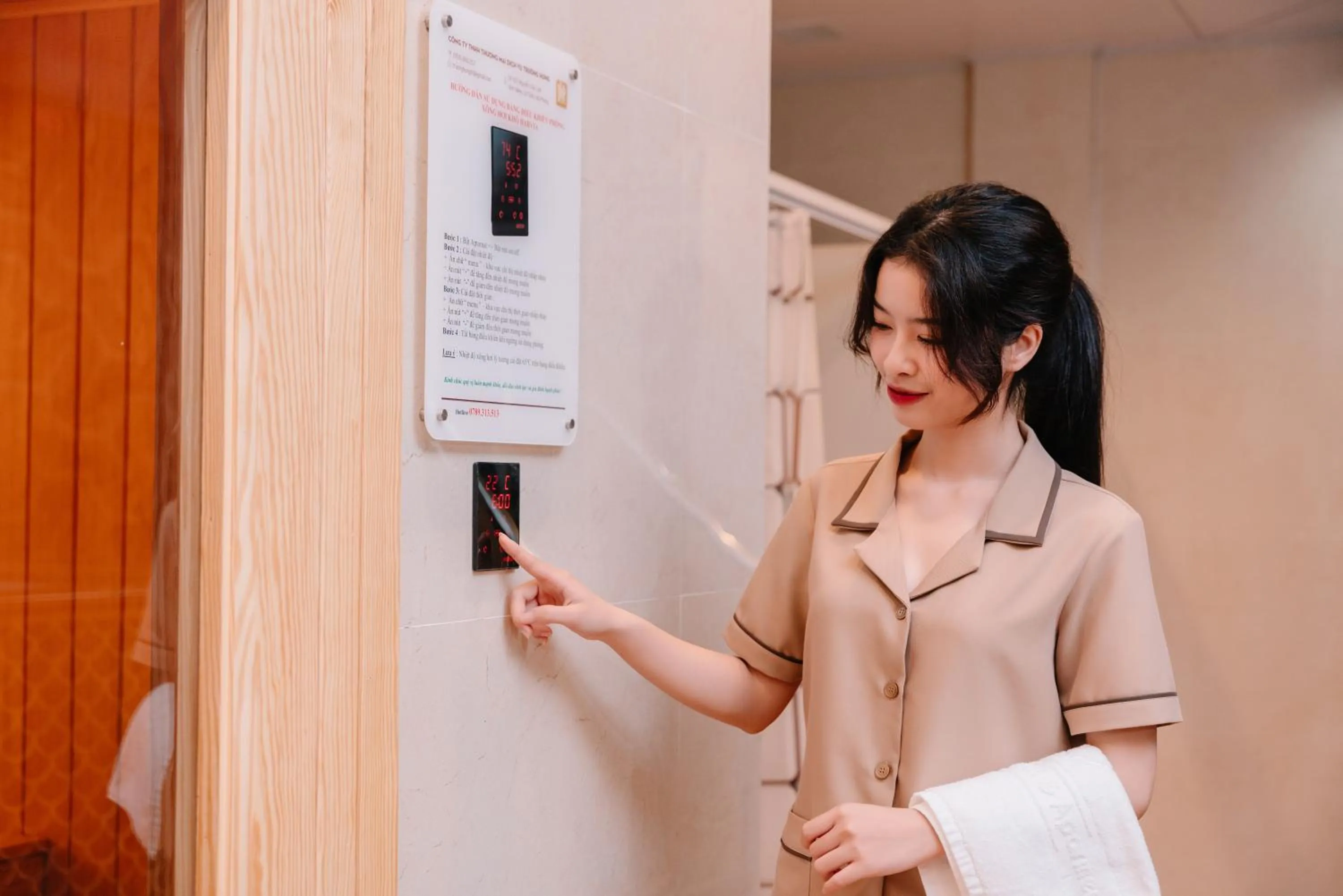 Sauna in Diamond Hotel