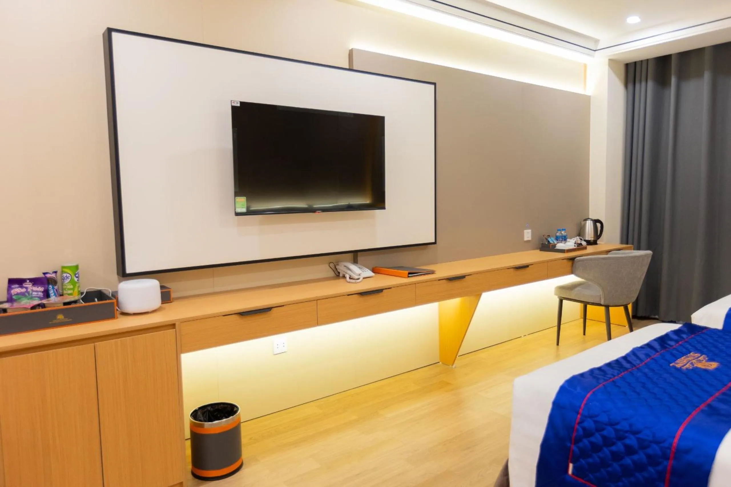 Bed in Sunshine Apartment Hotel