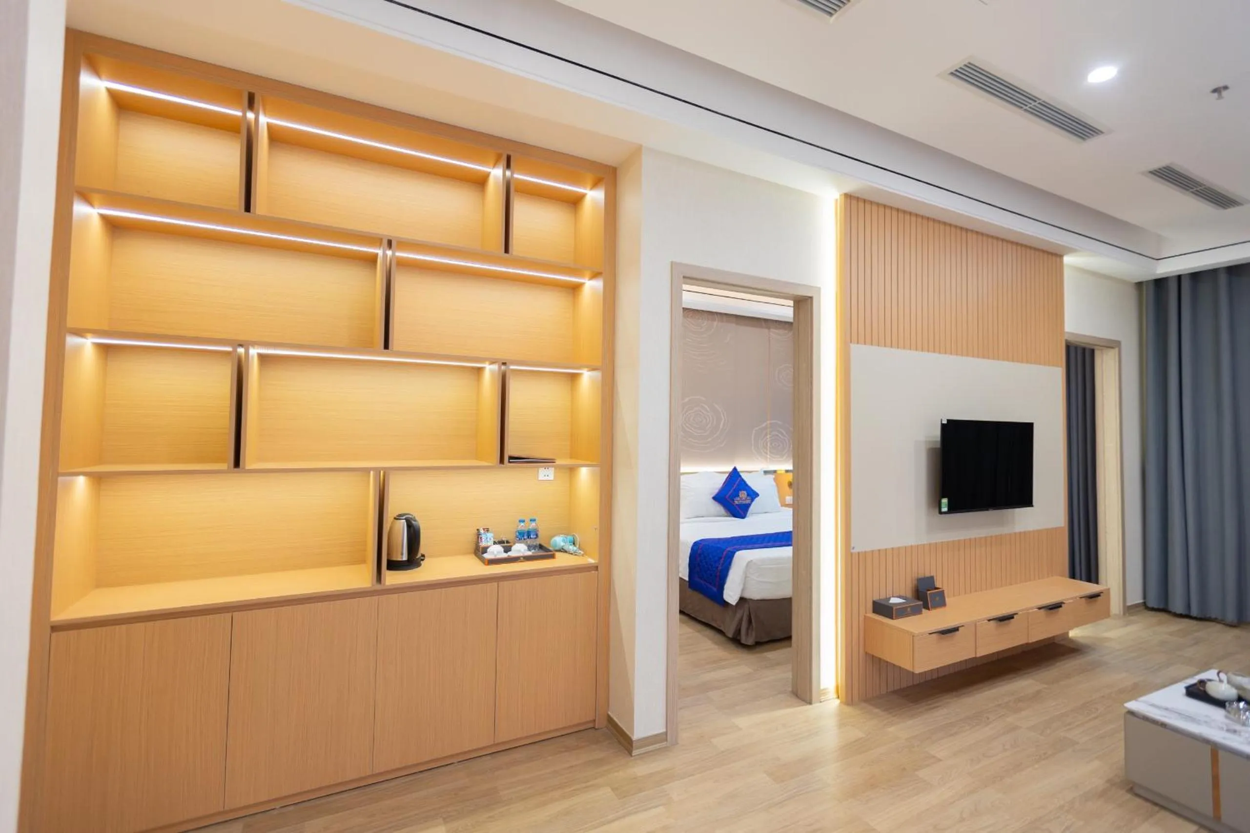 Bedroom in Sunshine Apartment Hotel