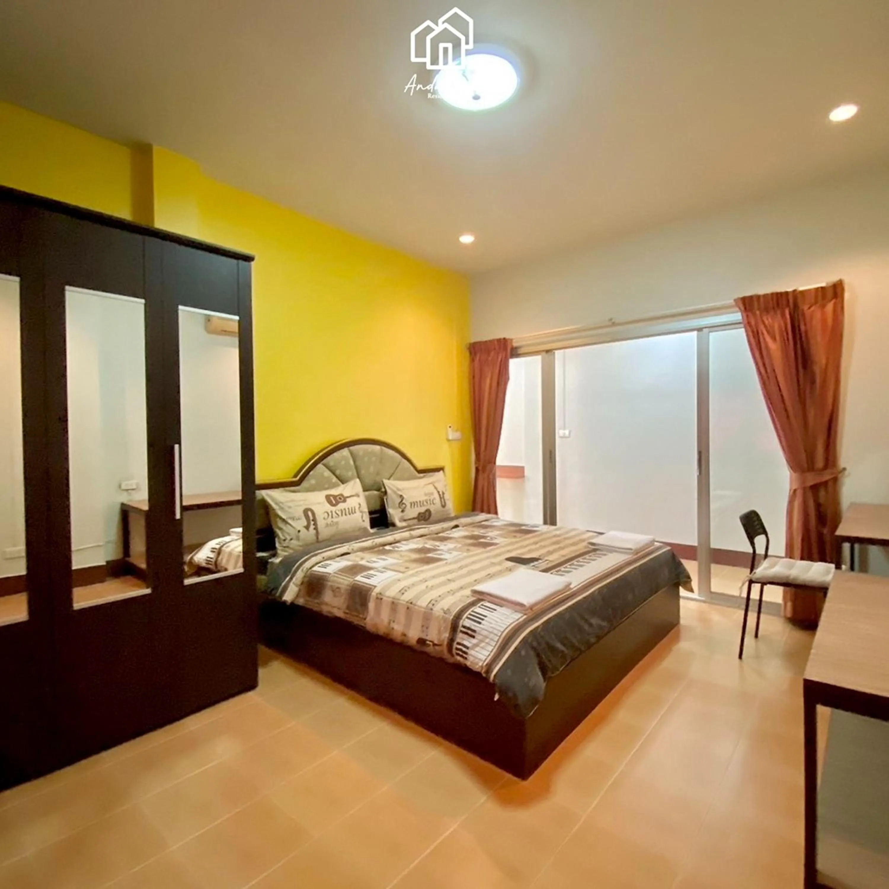 Bedroom, Bed in Andaman Residence