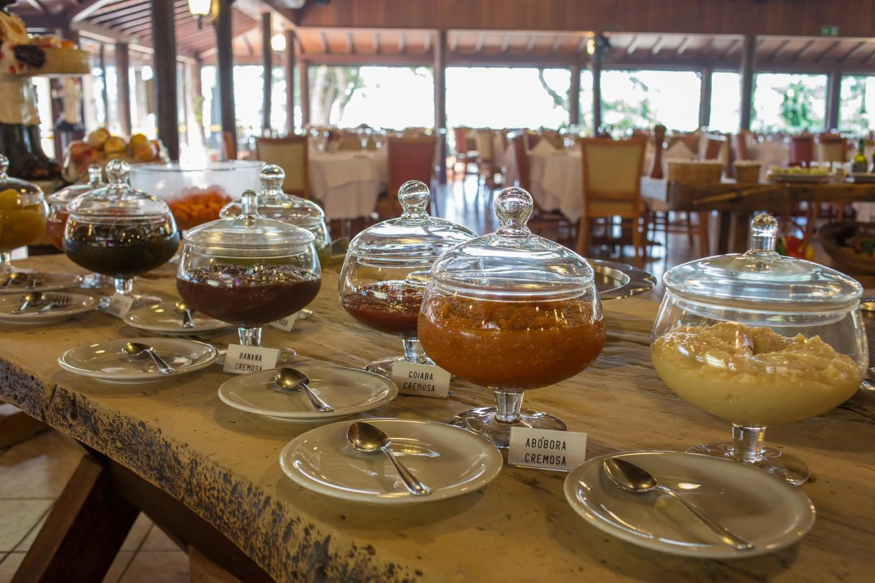 Food close-up in Hotel Estância Atibainha - Resort & Convention