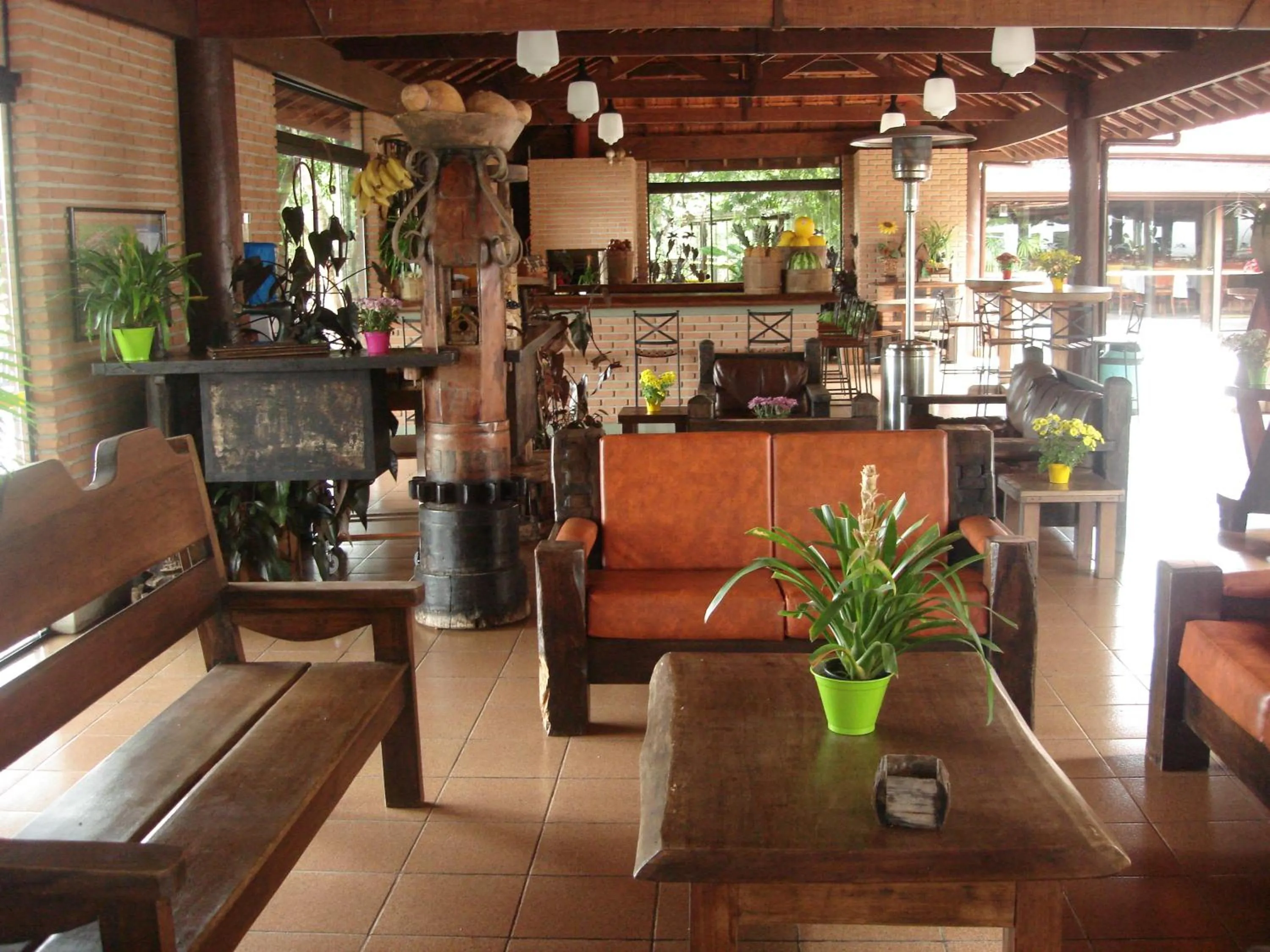 Lobby or reception in Hotel Estância Atibainha - Resort & Convention