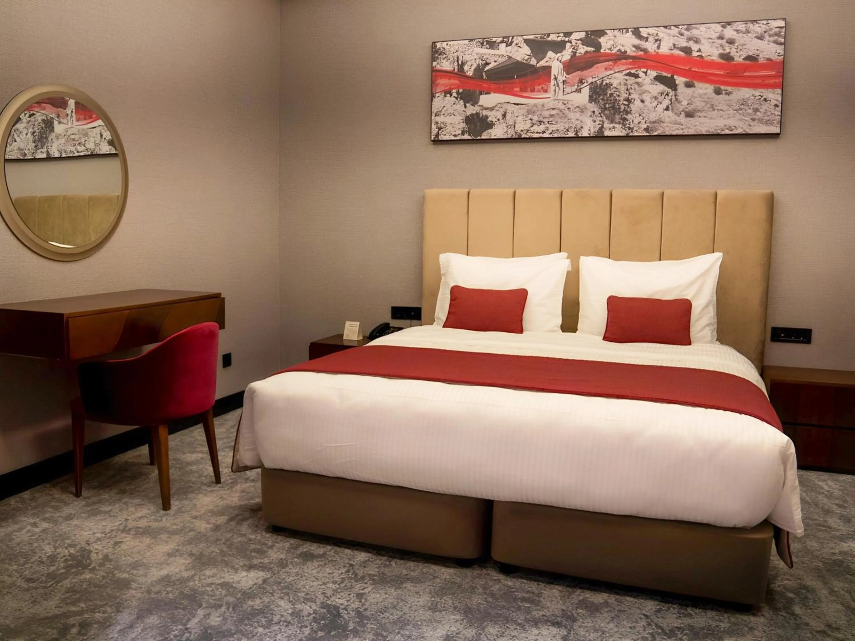 Bed in Ramada Hotel & Suites by Wyndham Erbil 32 Park