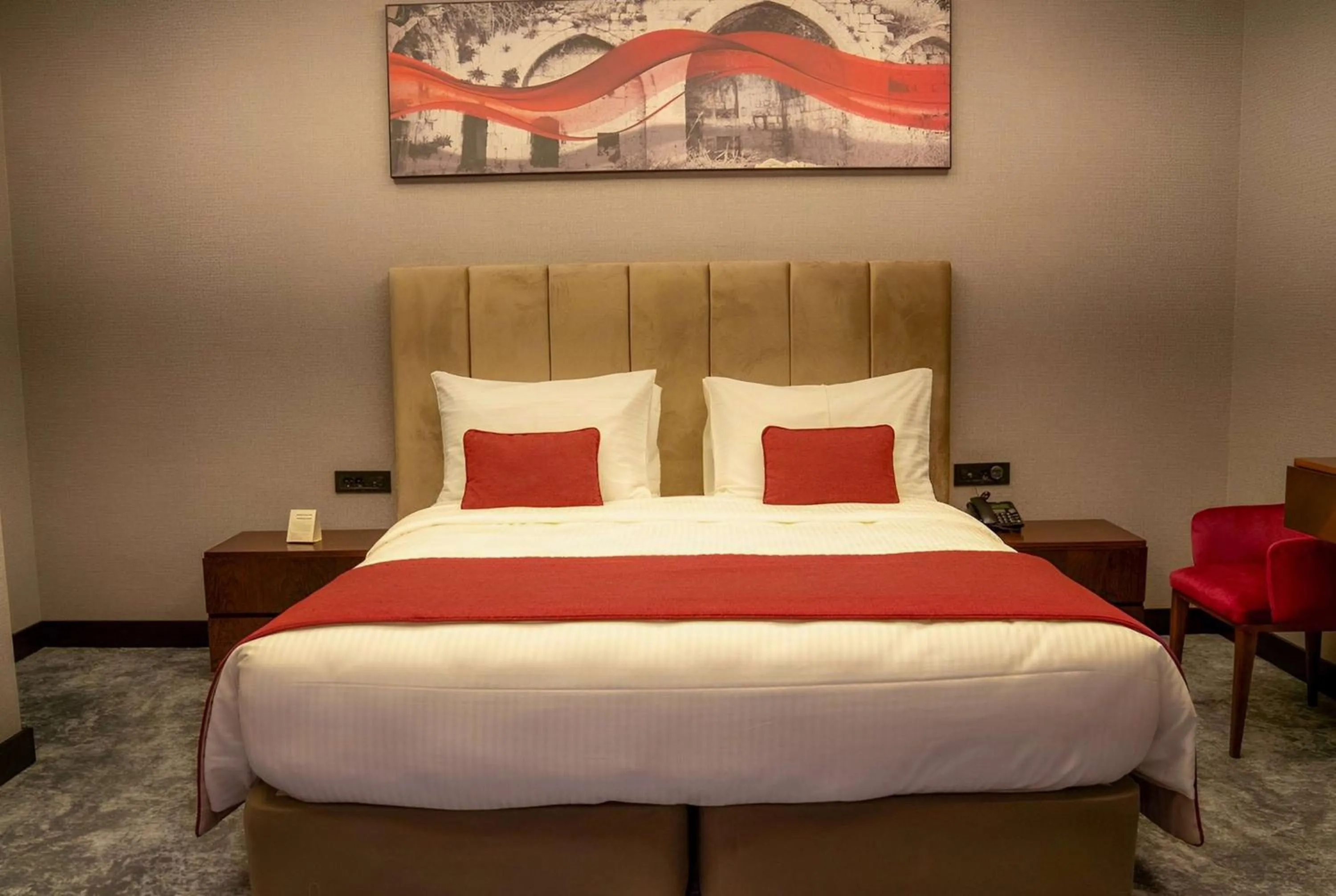 Photo of the whole room, Bed in Ramada Hotel & Suites by Wyndham Erbil 32 Park