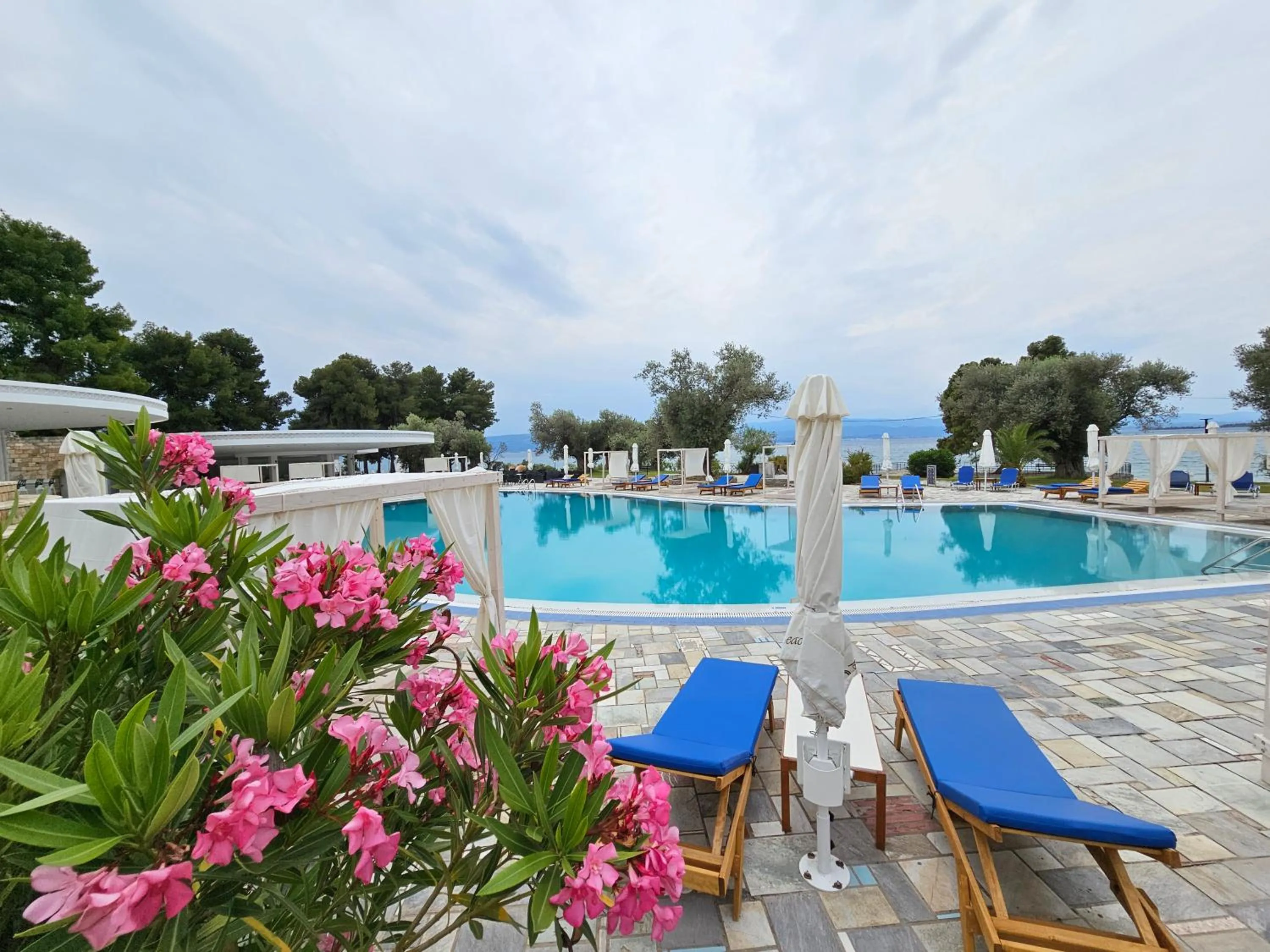 Pool view in O Paradise beach Resort and Spa