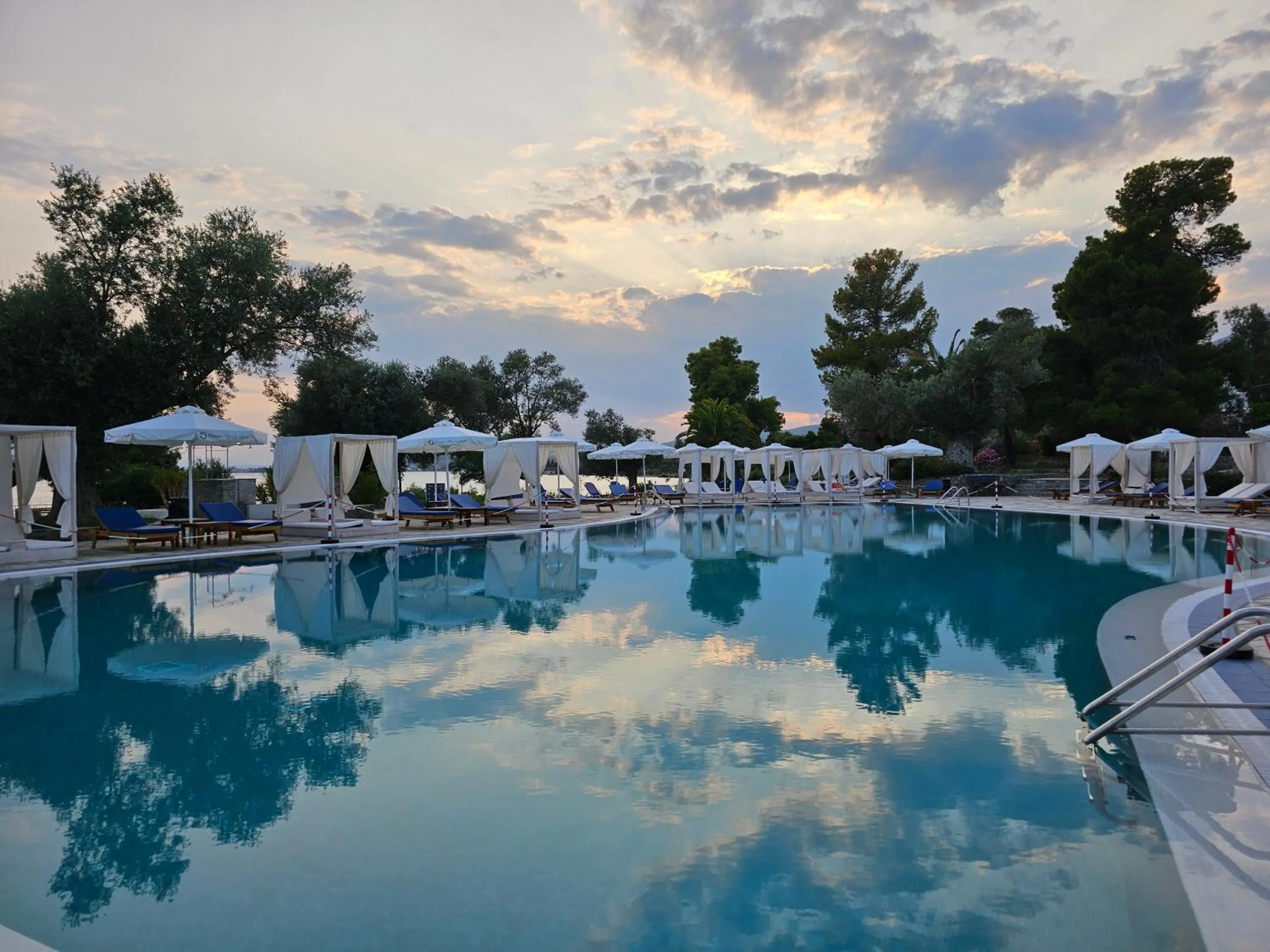 Pool view in O Paradise beach Resort and Spa