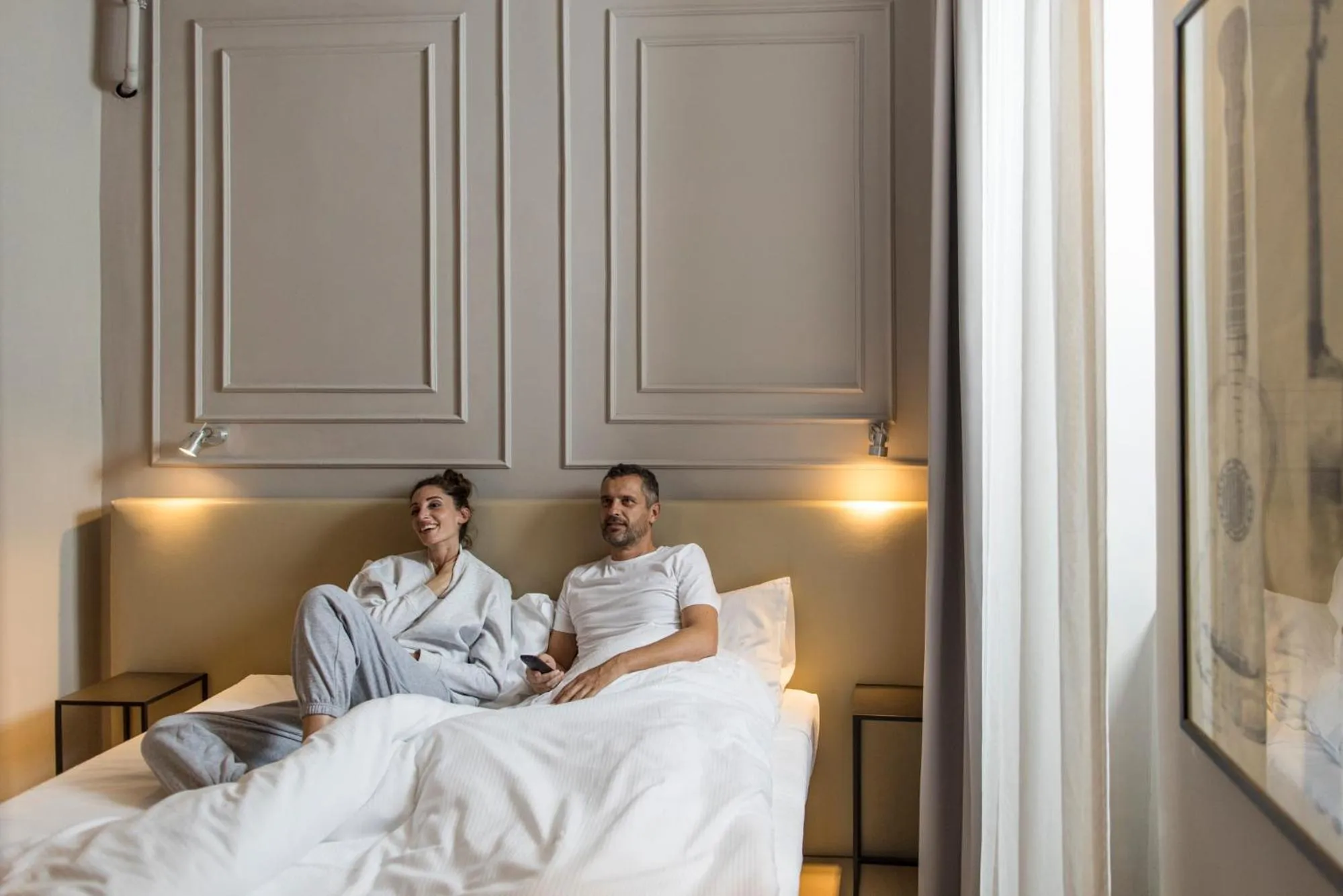 Bedroom, Bed in URBANAUTS BELETAGES Sonata