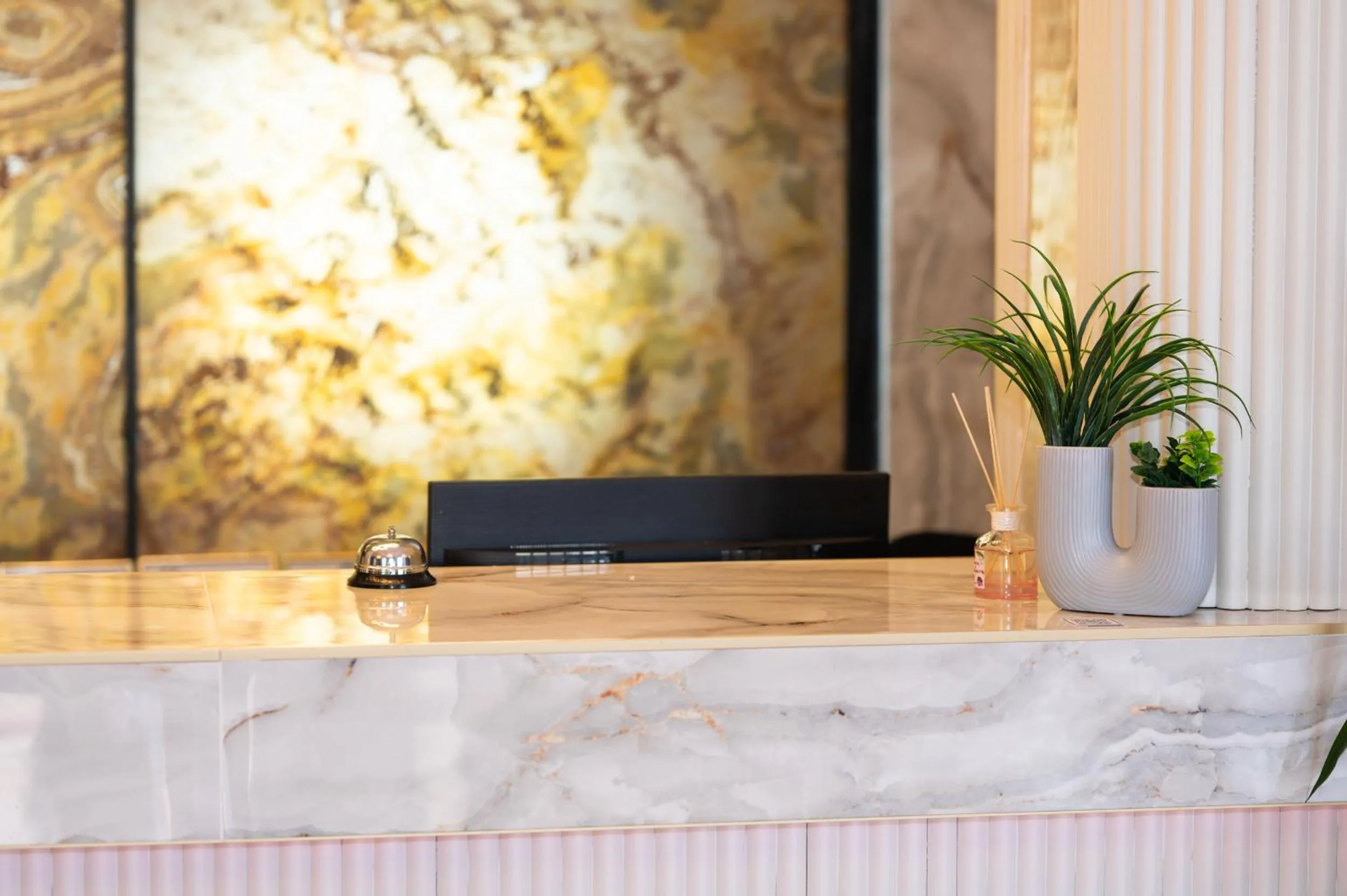 Lobby or reception in Hotel Ambasador Mamaia