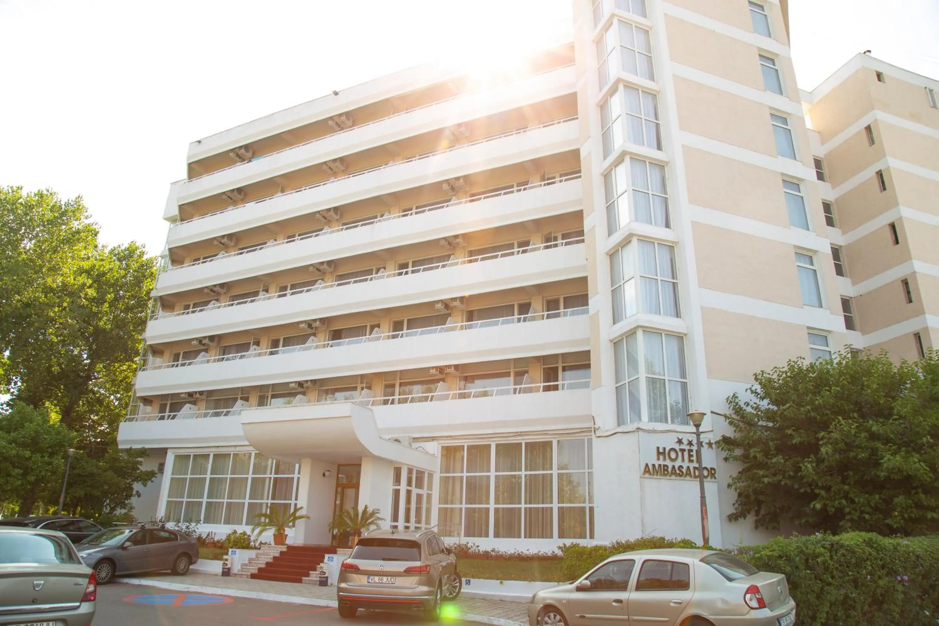 Property building in Hotel Ambasador Mamaia