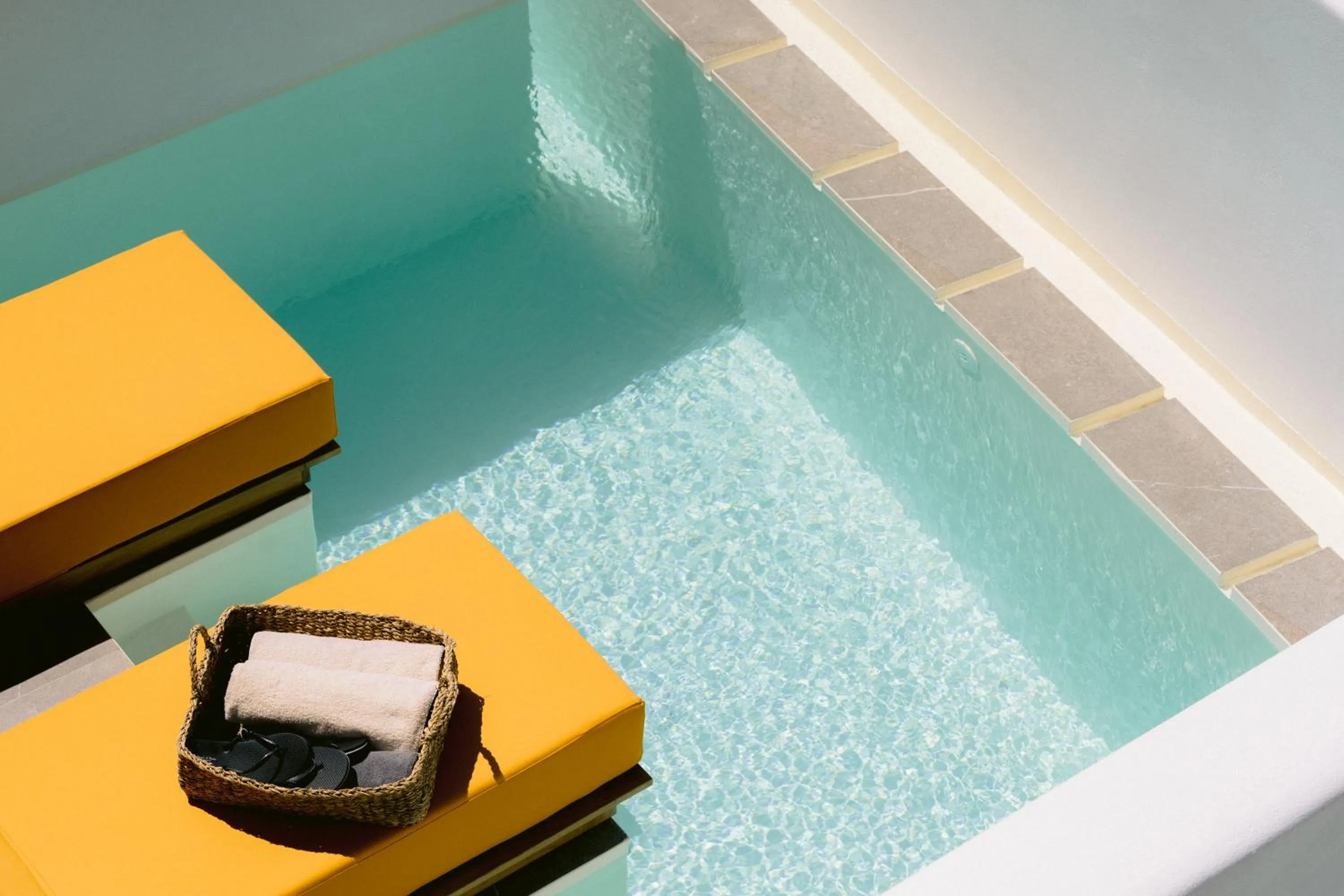 Swimming pool in Mr & Mrs White Paros Suites & More