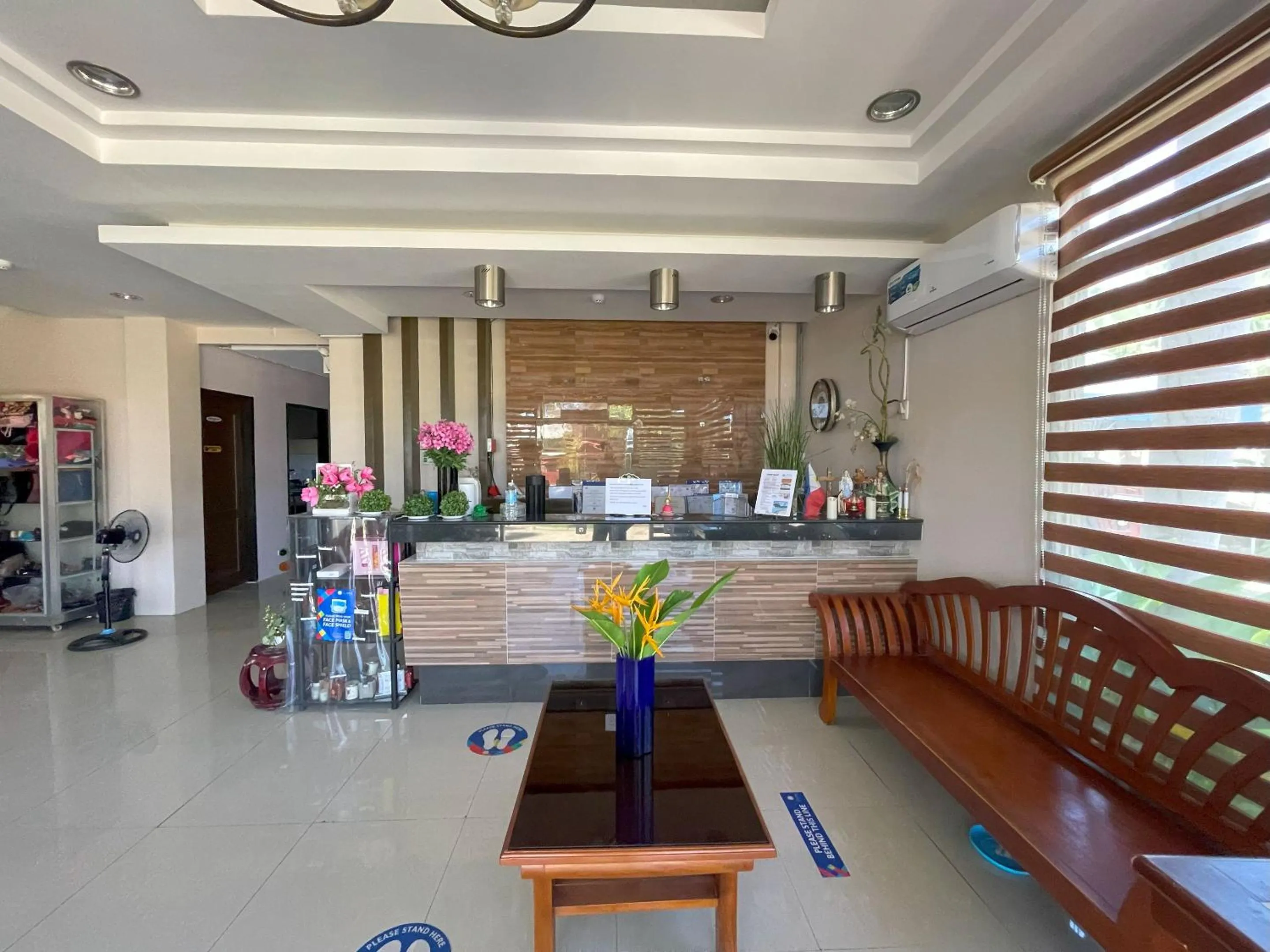 Lobby or reception in Argao Seabreeze Hotel powered by Cocotel