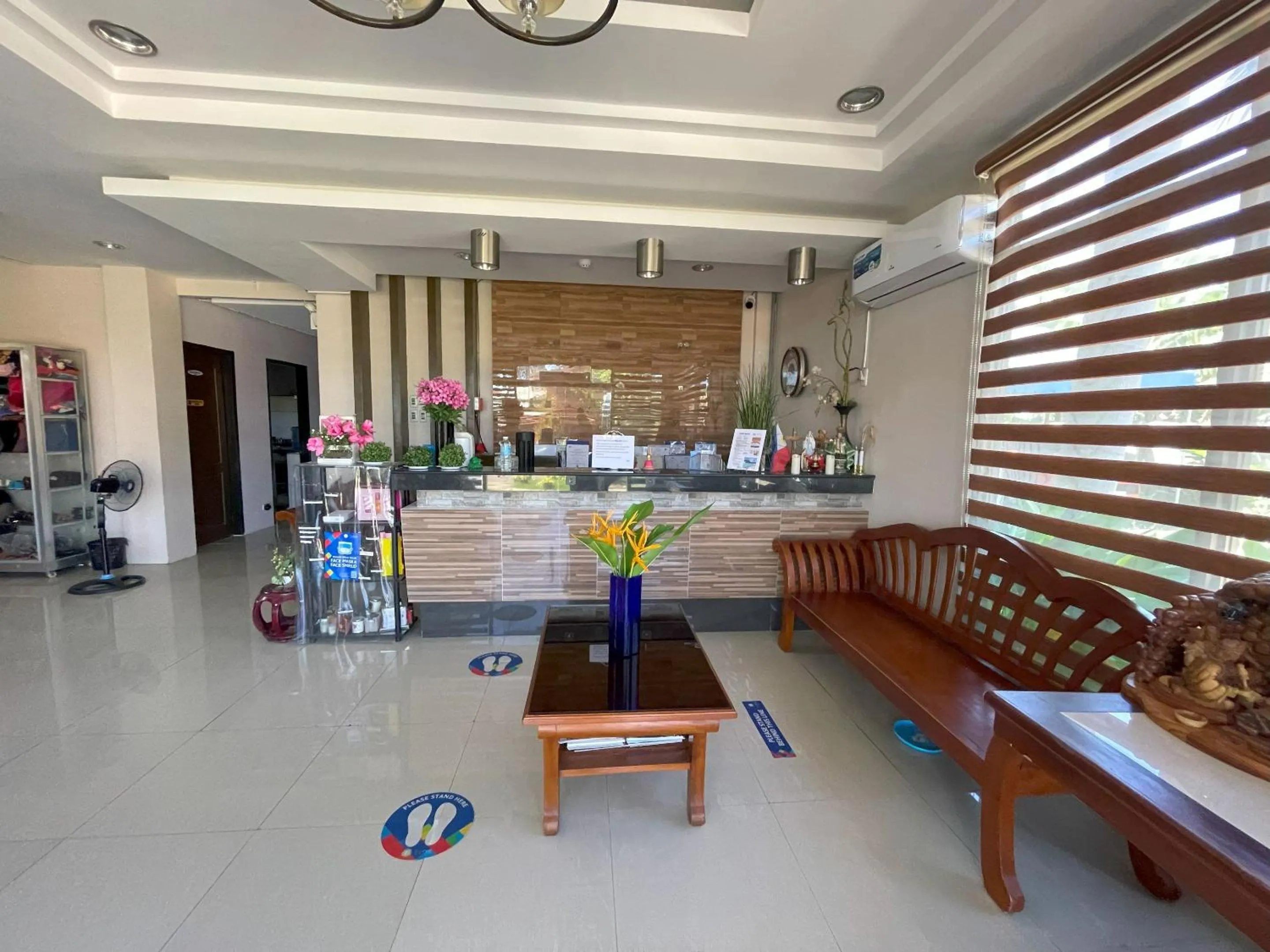 Lobby or reception in Argao Seabreeze Hotel powered by Cocotel