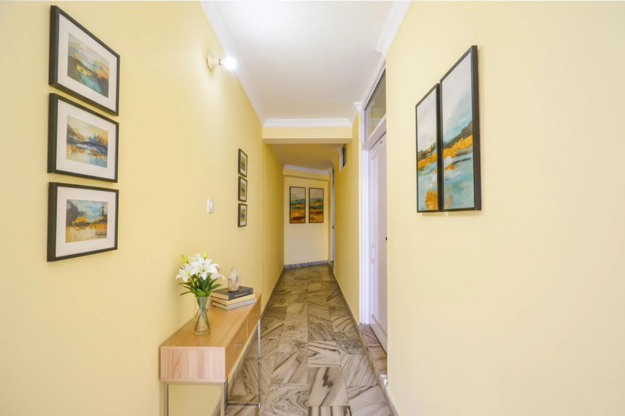 Lobby or reception in FabHotel Annapurna