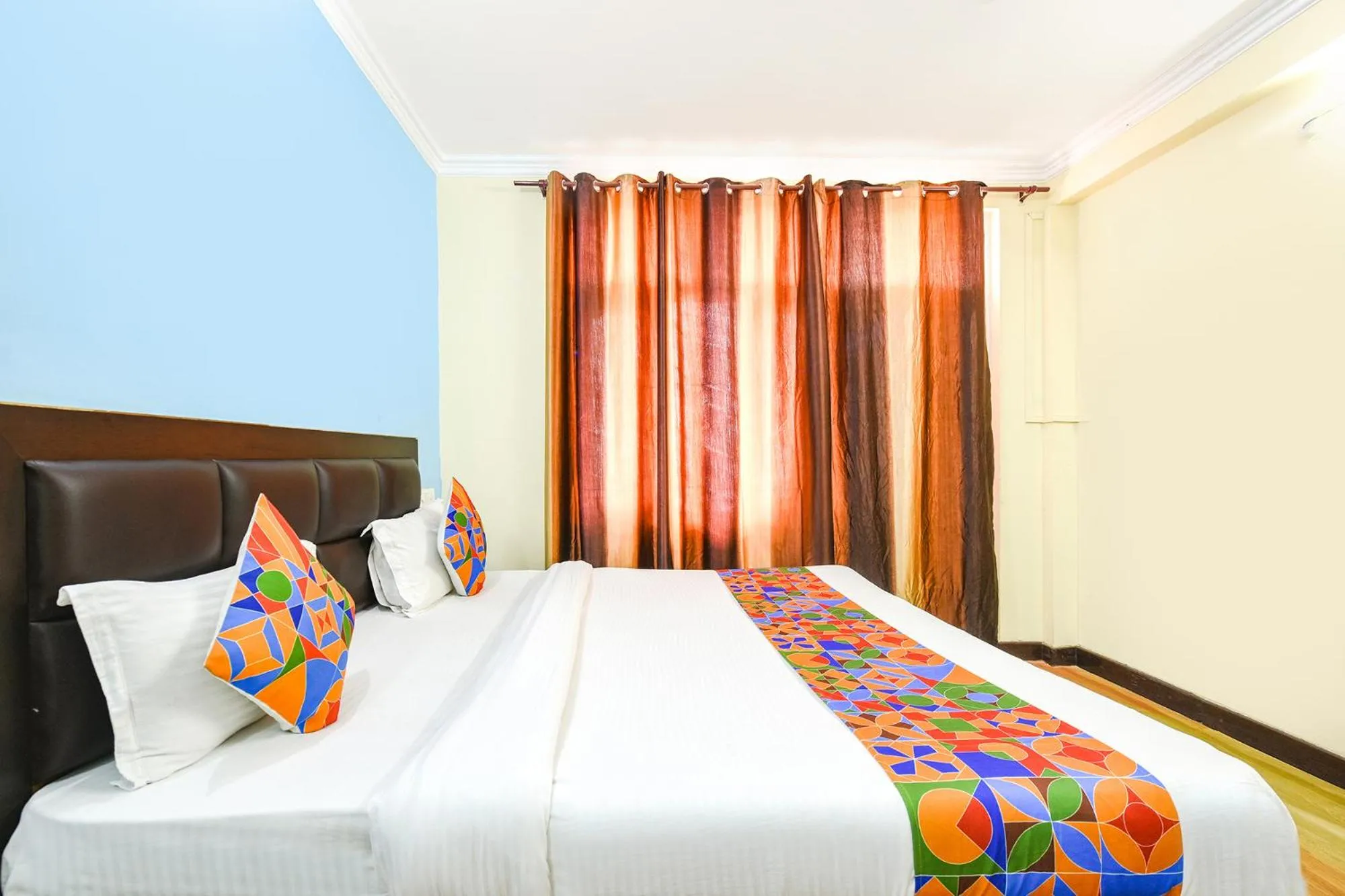 Bed in FabHotel Annapurna