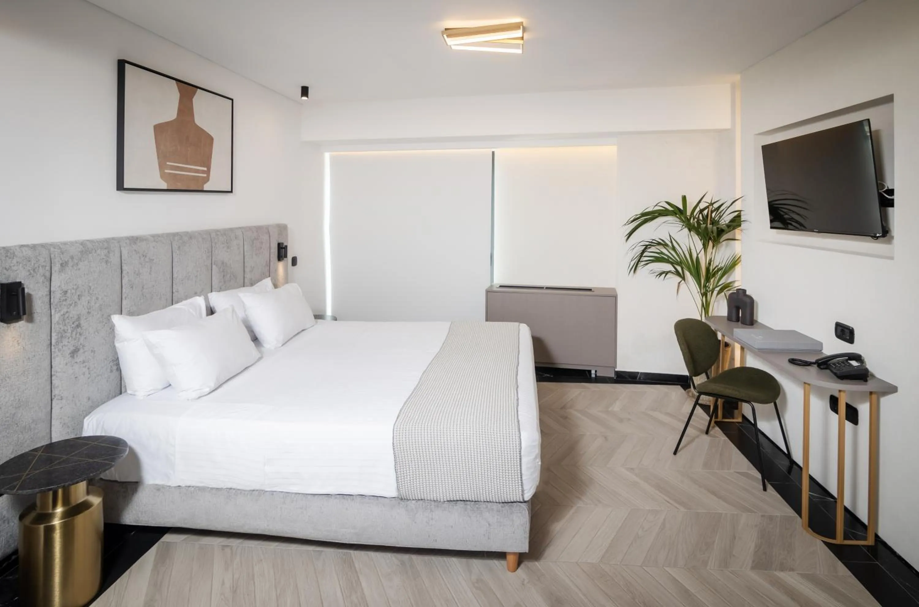 Bedroom, Bed in Esse Athens